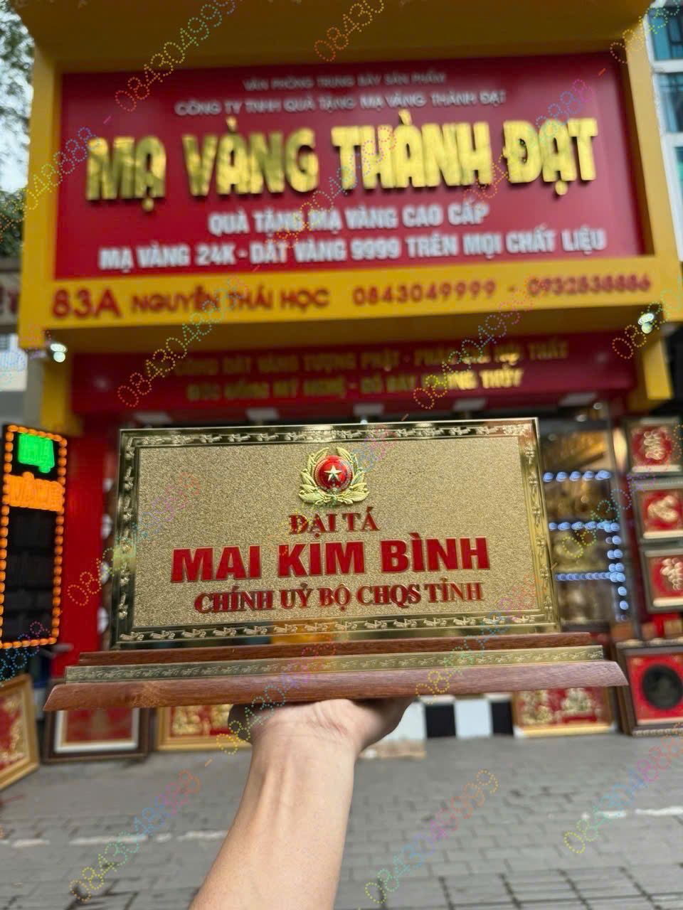BIỂN CHỨC DANH TƯ LỆNH QUÂN KHU 5