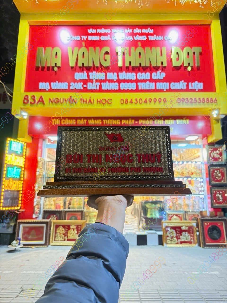 BIỂN CHỨC DANH BÍ THƯ PHƯỜNG