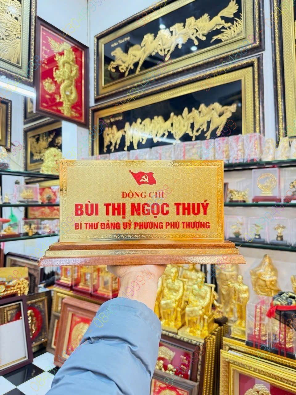 BIỂN CHỨC DANH BÍ THƯ PHƯỜNG
