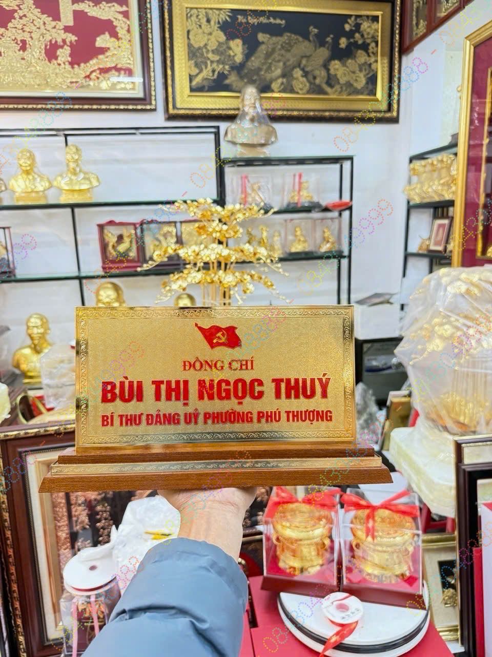 BIỂN CHỨC DANH BÍ THƯ PHƯỜNG