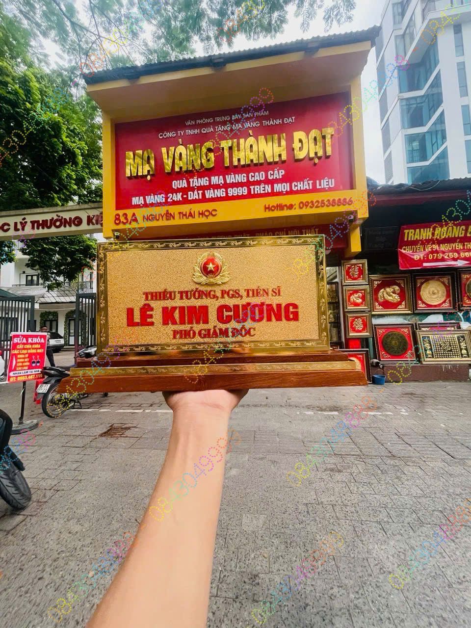 BIỂN CHỨC DANH THIẾU TƯỚNG HVQP