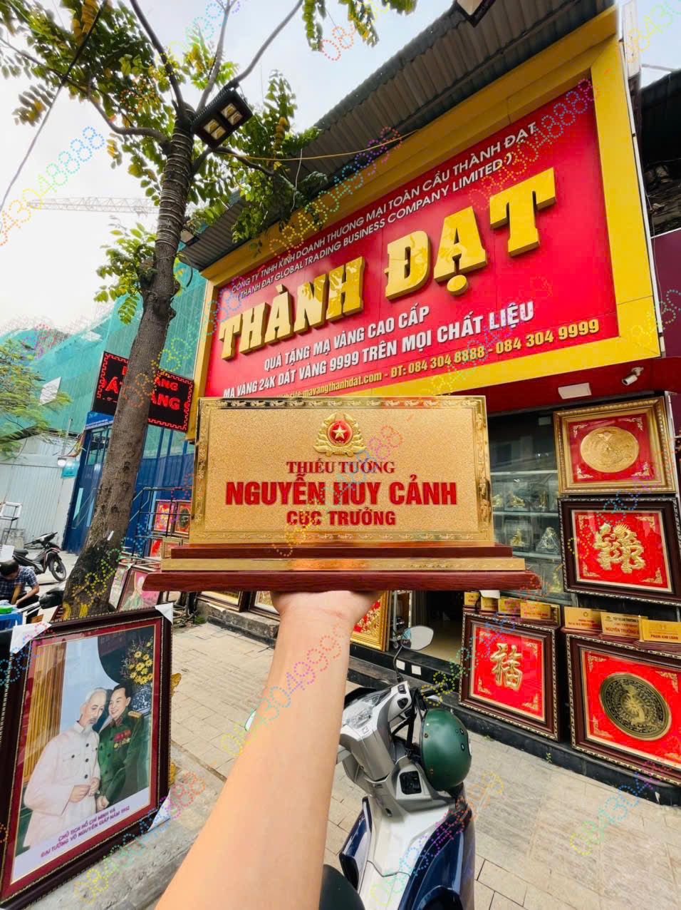 BIỂN CHỨC DANH CHỦ TỊCH TCT MẠ VÀNG