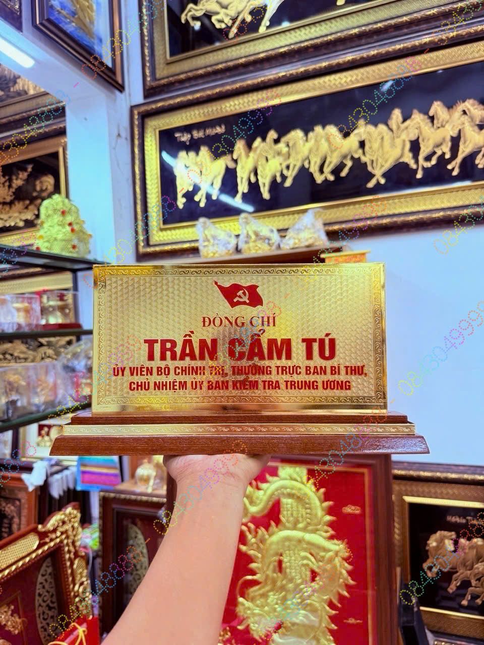 BIỂN CHỨC DANH THƯỜNG TRỰC BAN BÍ THƯ