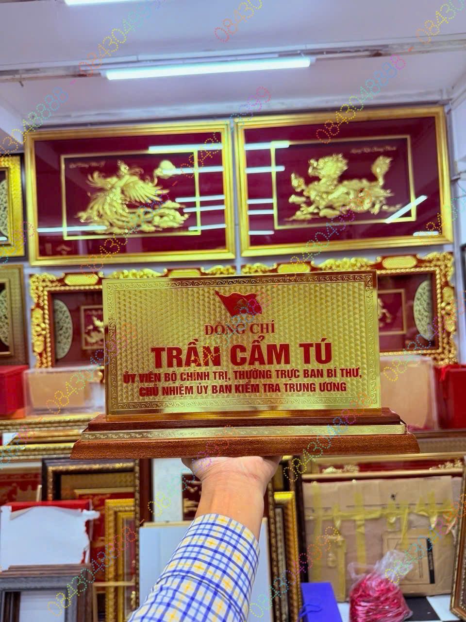 BIỂN CHỨC DANH THƯỜNG TRỰC BAN BÍ THƯ