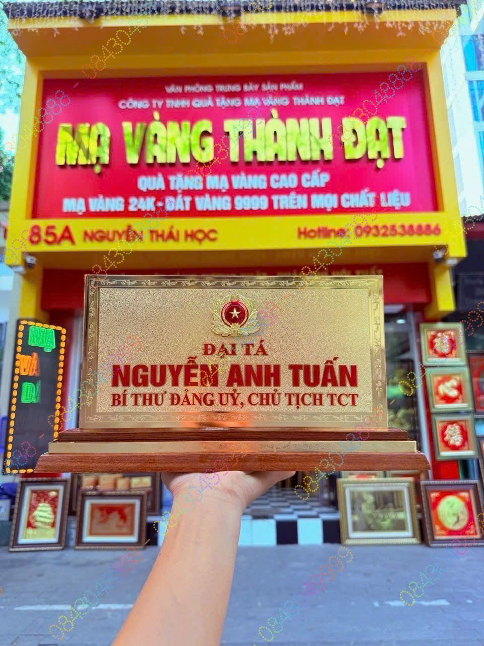 BIỂN CHỨC DANH THIẾU TƯỚNG M1