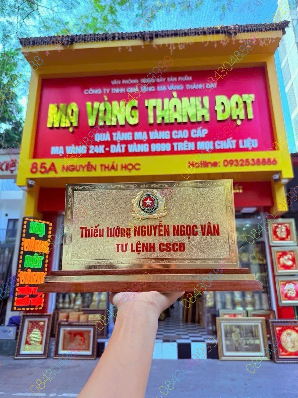 BIỂN CHỨC DANH CÔNG AN CSCĐ1