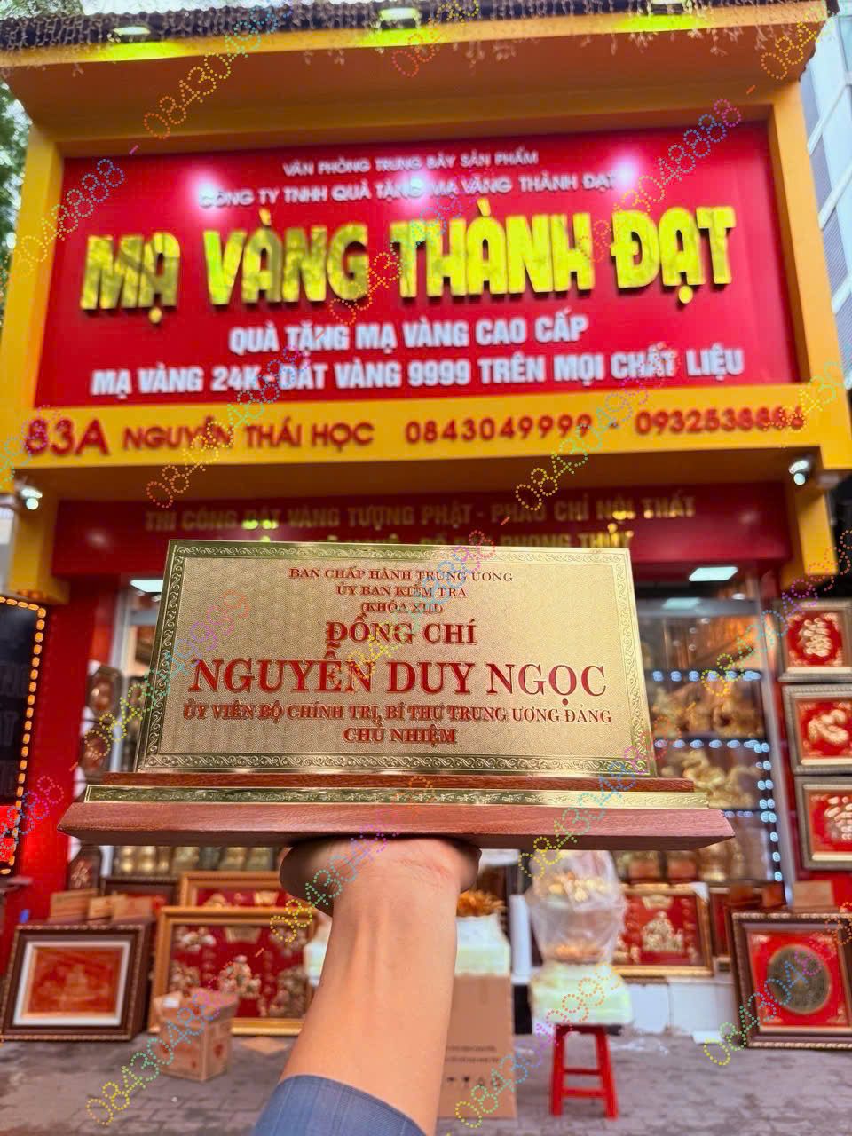 BIỂN CHỨC DANH BAN KIỂM TRA TRUNG ƯƠNG