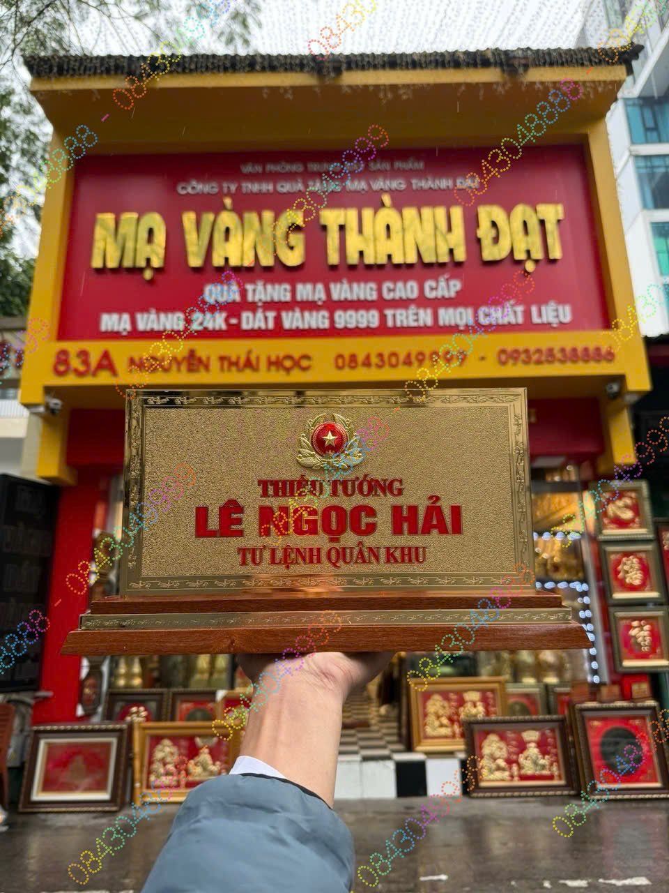 BIỂN CHỨC DANH TƯ LỆNH QUÂN KHU 5