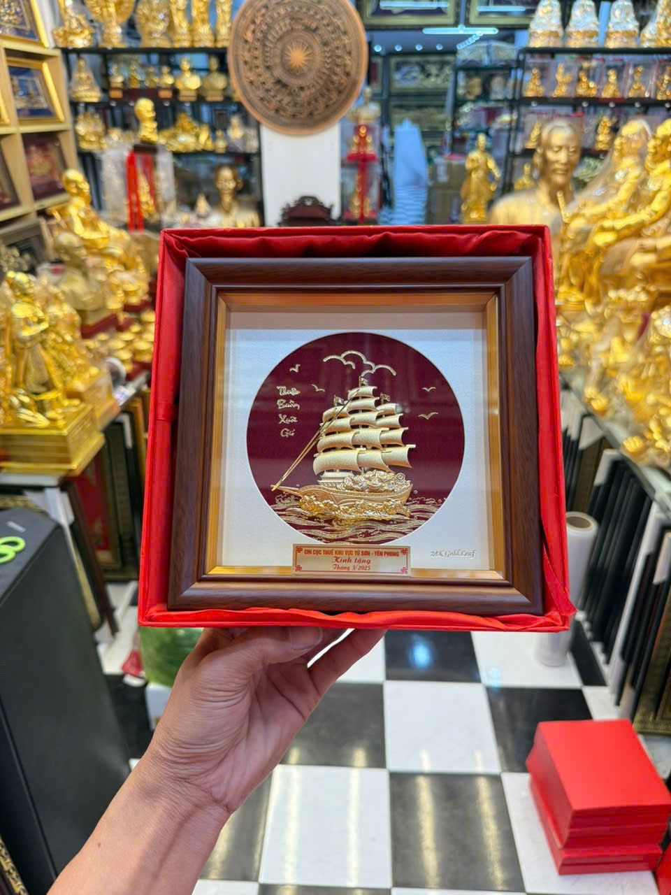 Tranh Công - Như ý Cát tường Mạ Vàng - 2020