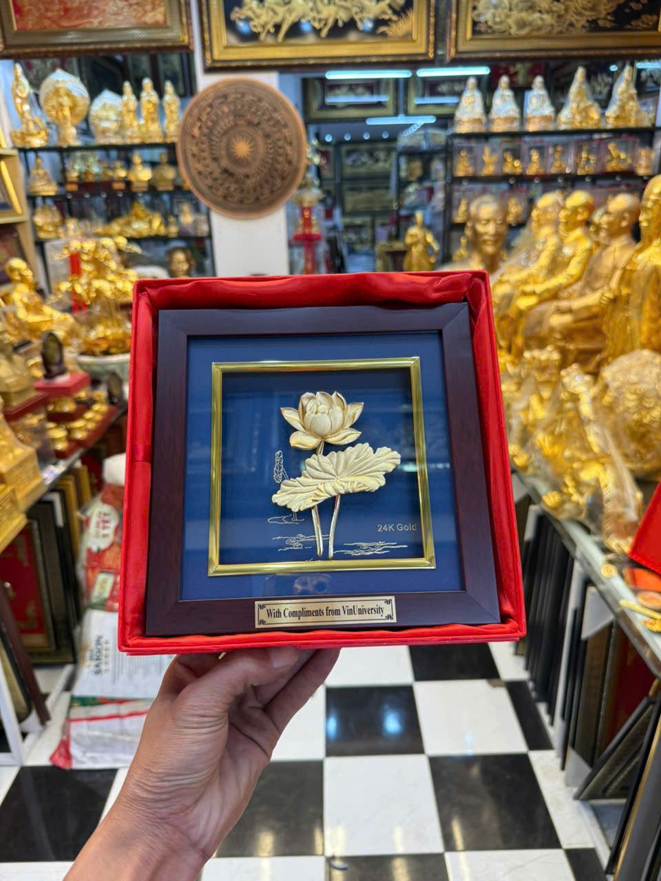 Tranh Công - Như ý Cát tường Mạ Vàng - 2020