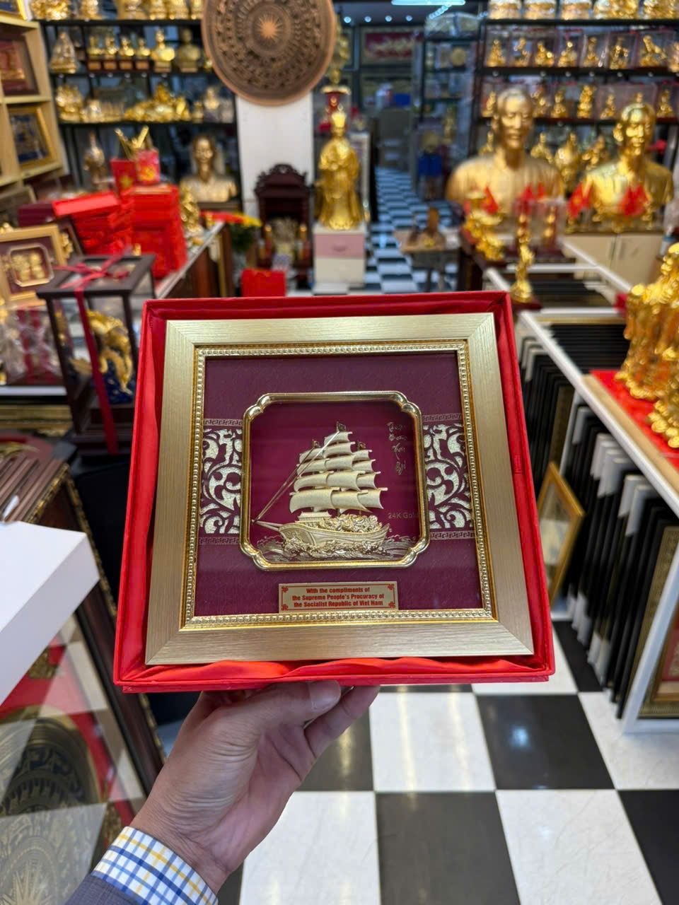Tranh Công - Như ý Cát tường Mạ Vàng - 2020