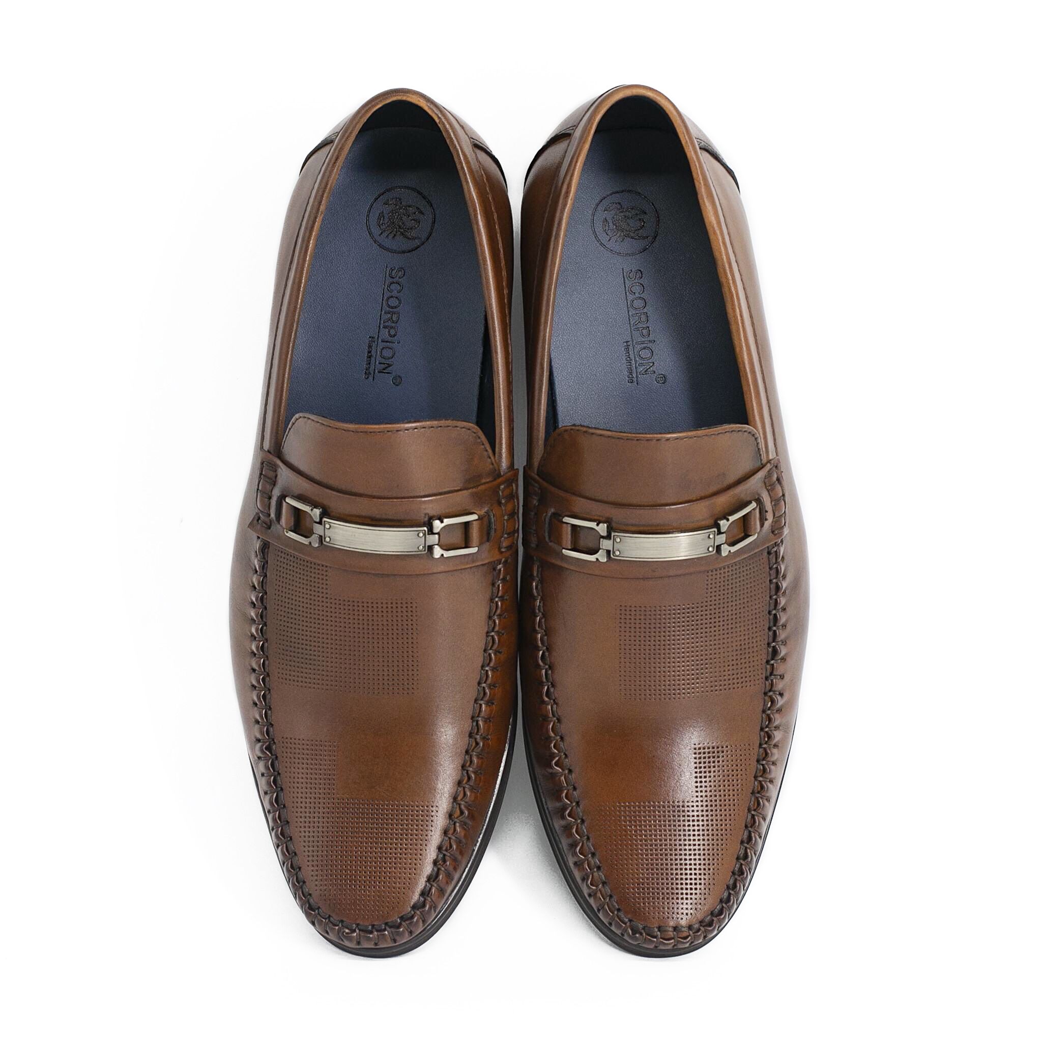 Giày Loafer Nam Nâu 938.70