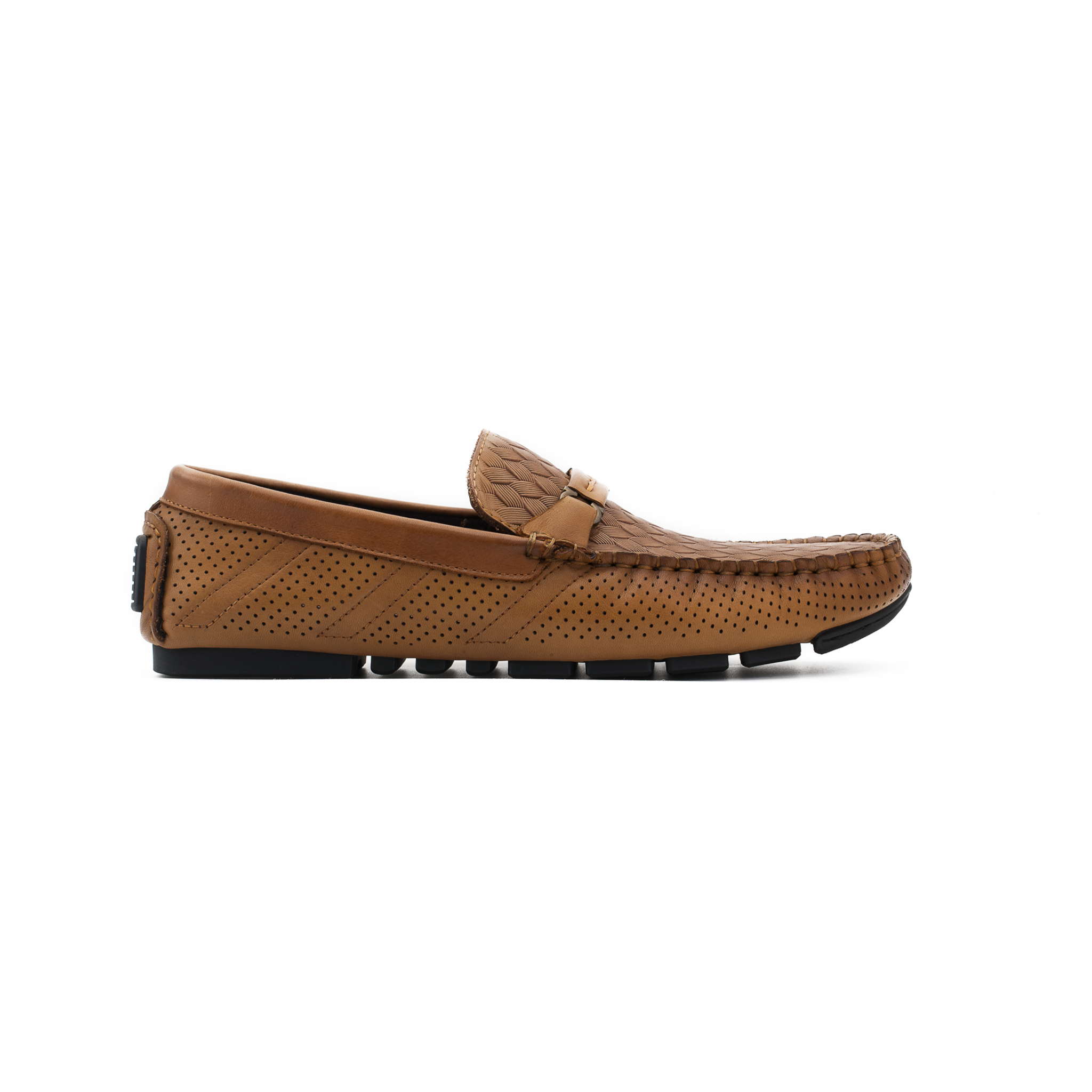 Giày Moccasin Nam Da Nâu Nhạt 28A.4
