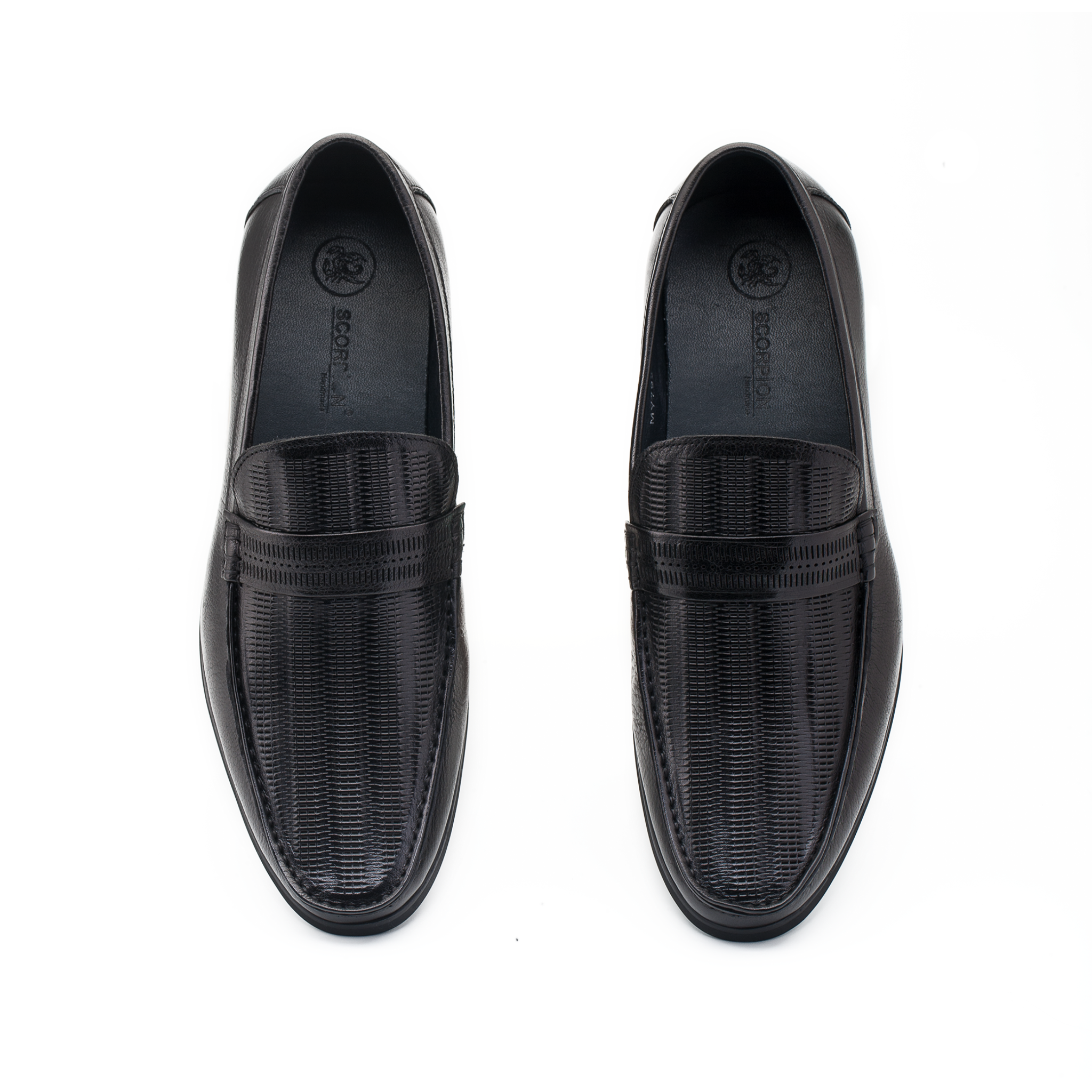 Giày Loafer Nam Đen 28A.19