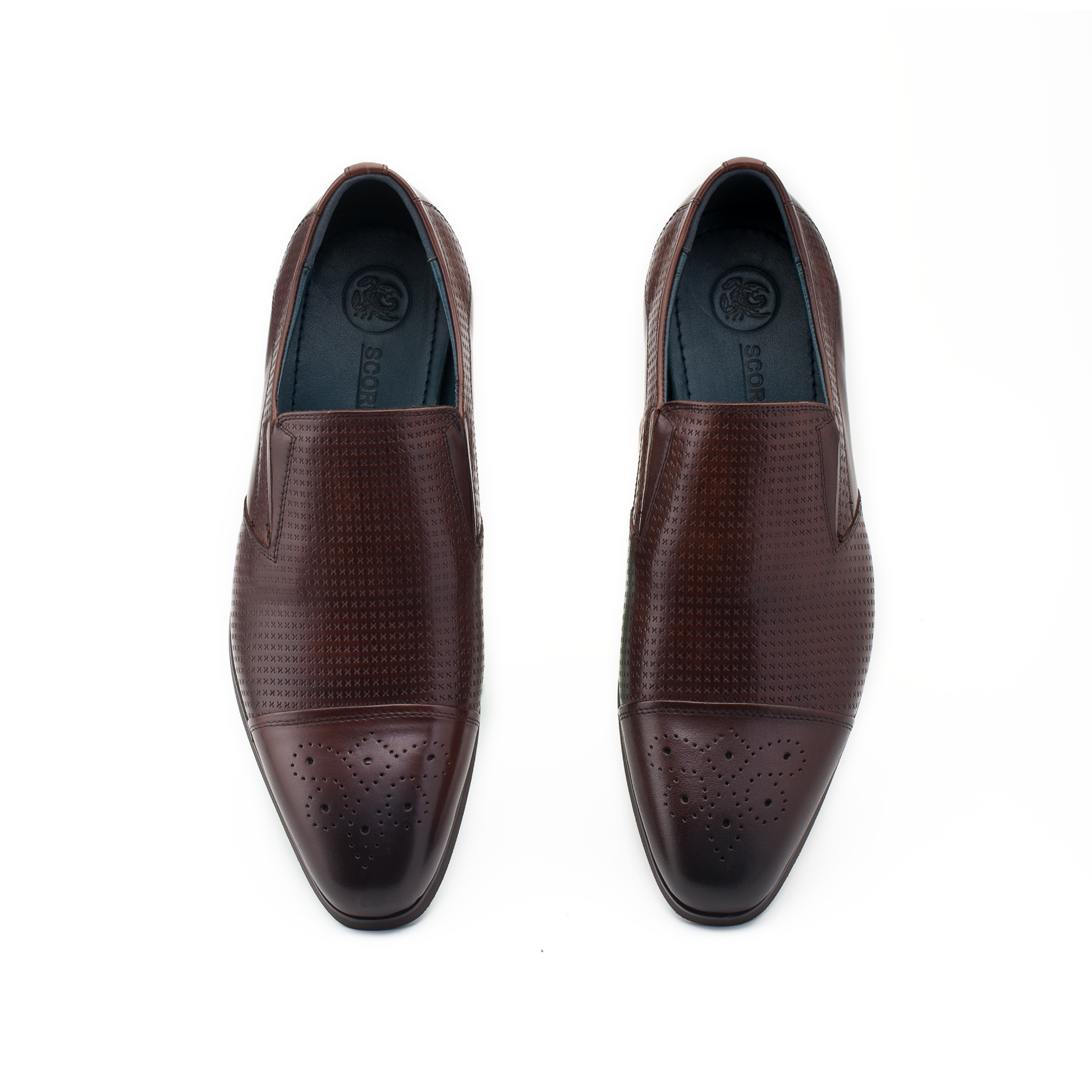 Giày Loafer Nam Nâu 938.56