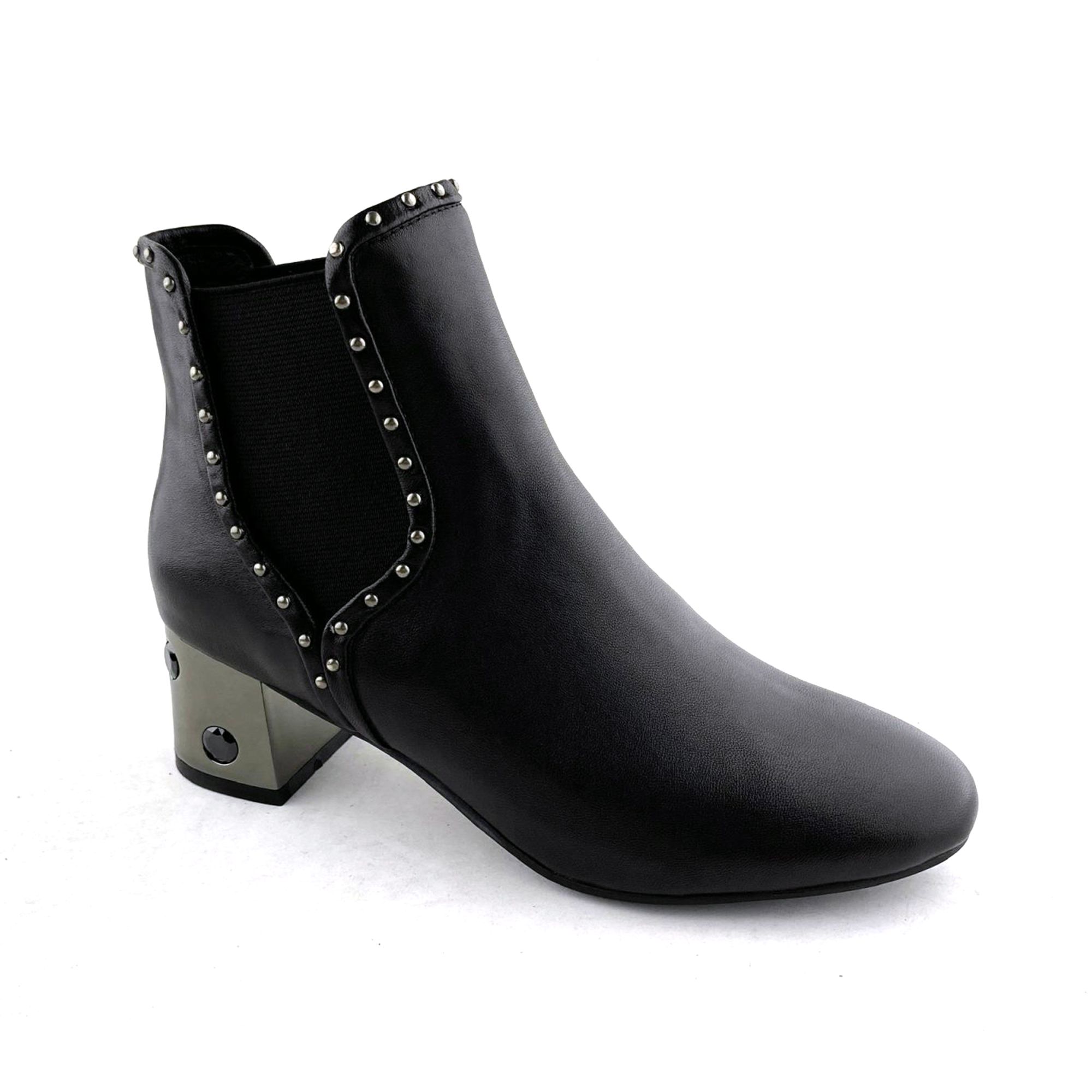 Giày Boot Da Nữ Đen 83.2