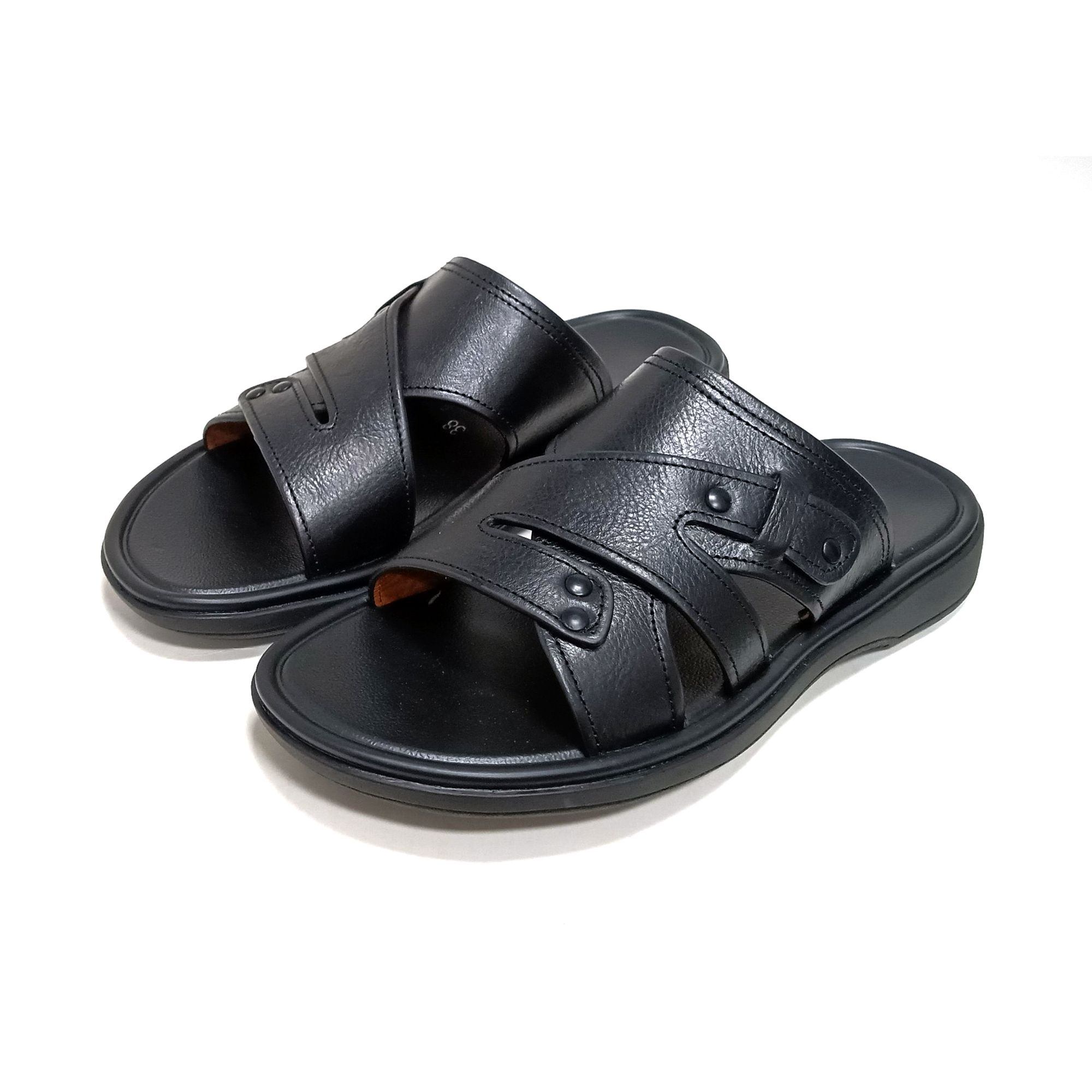 Sandal Da Nam Đen 33Đ.3