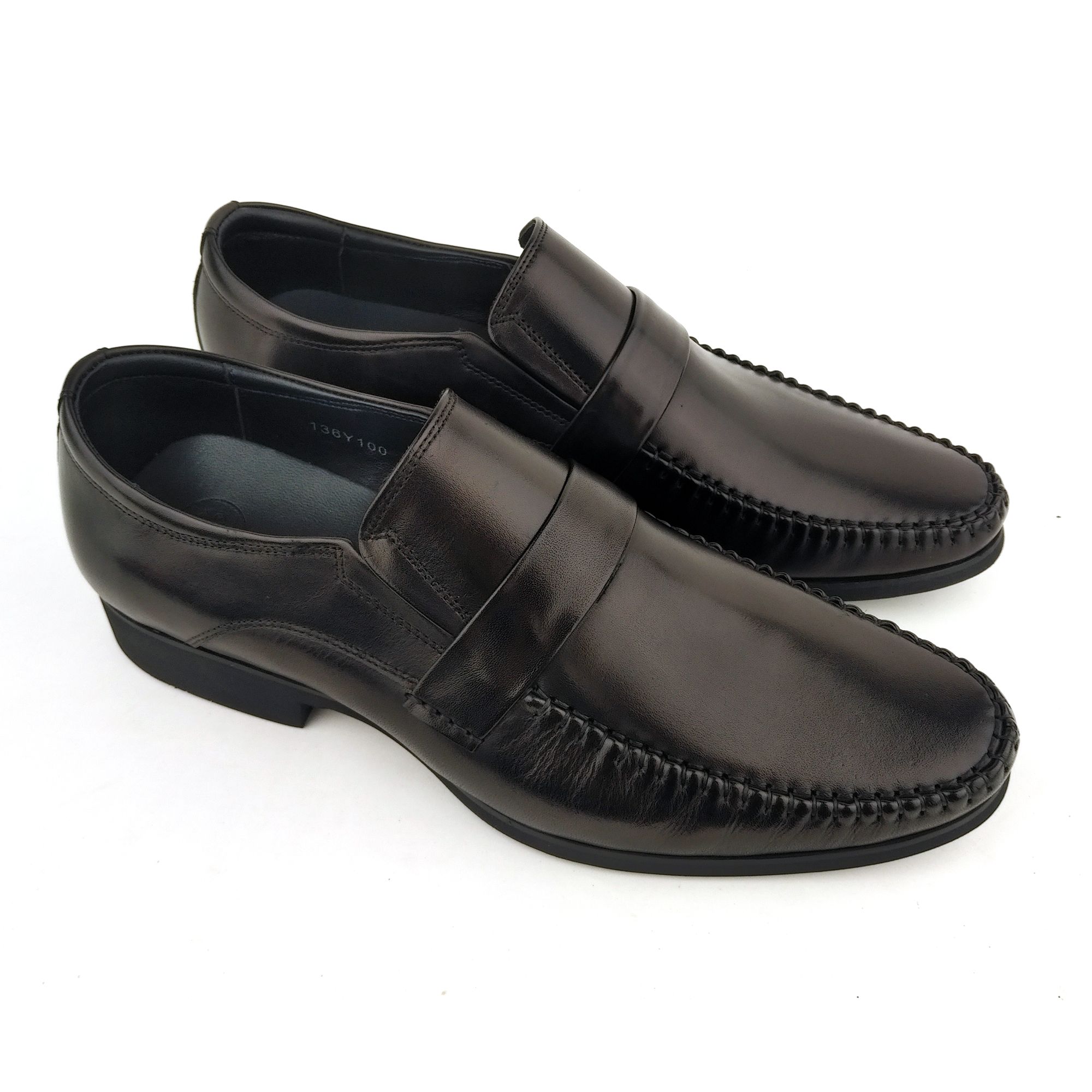 Giày Loafer Nam Đen 28A.14
