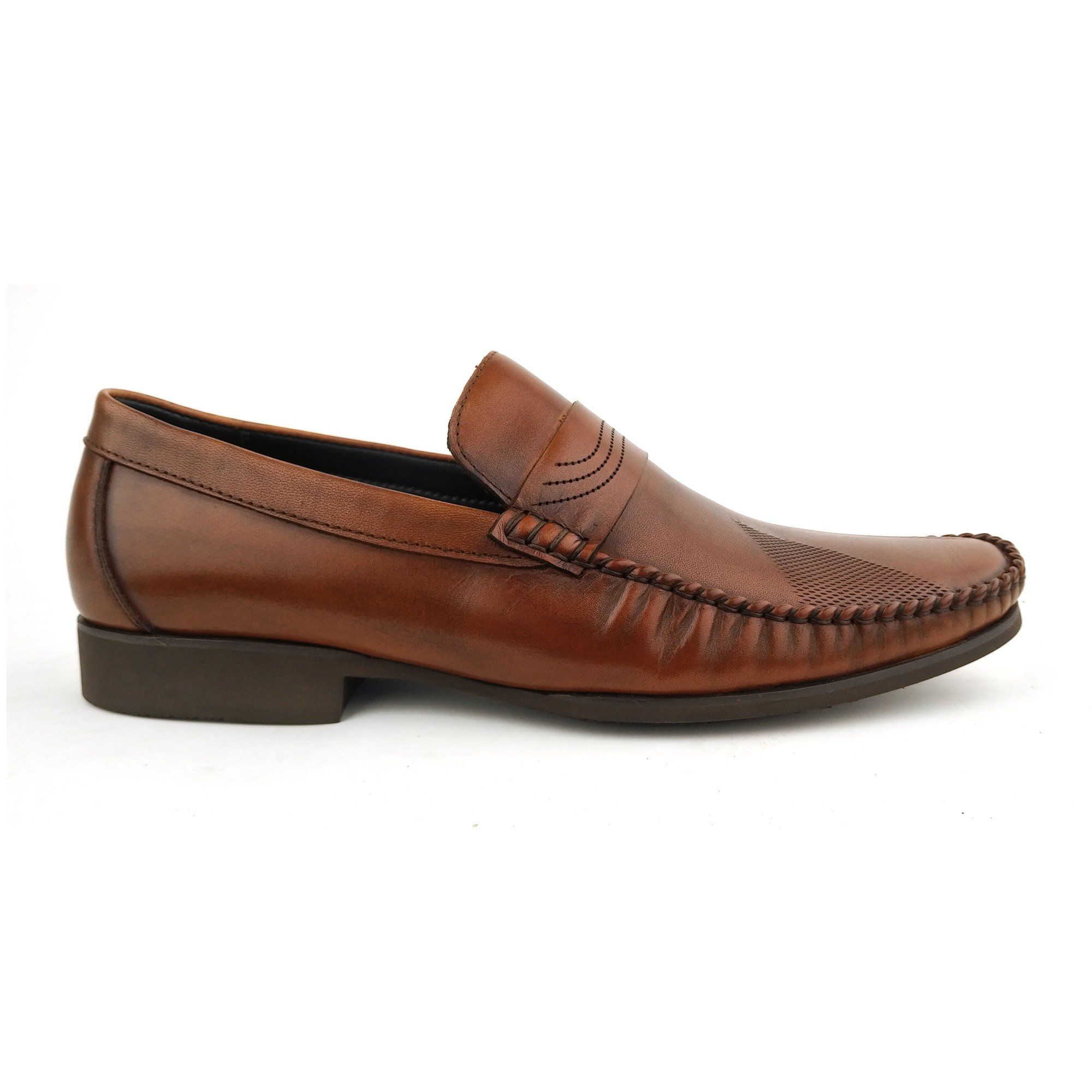 Giày Loafer Nam Nâu 28A.18