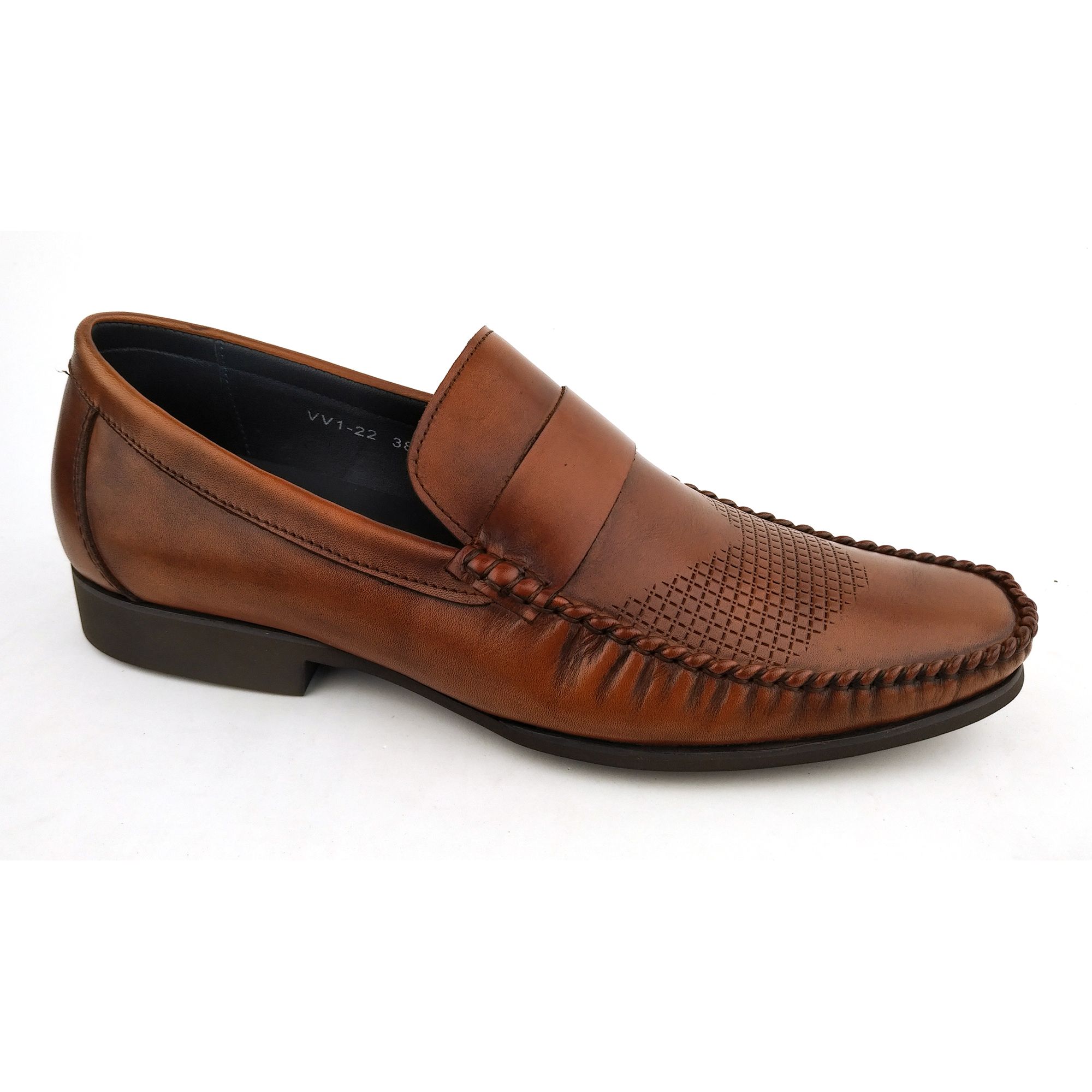 Giày Loafer Nam Nâu 28A.23