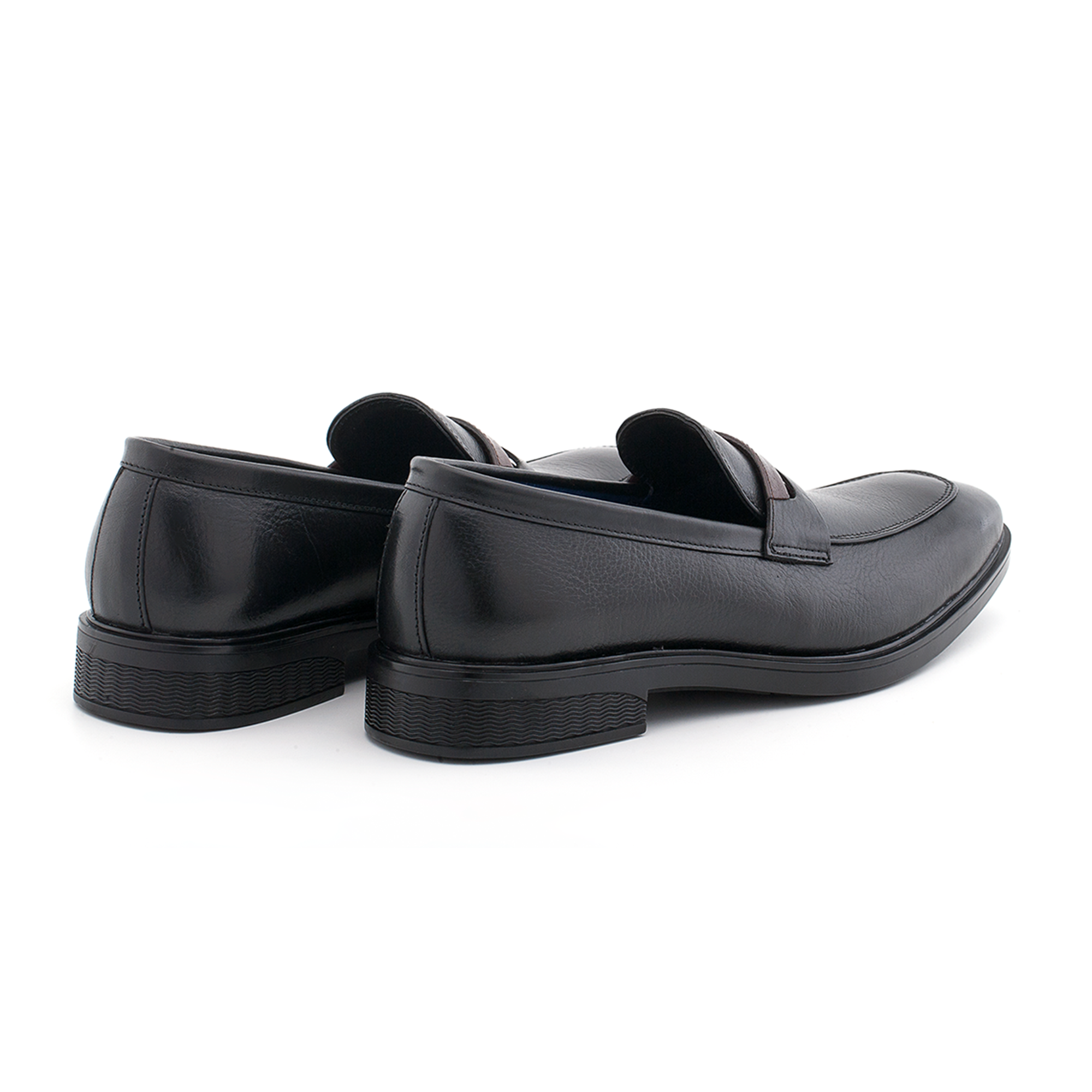 Giày Loafer Nam Đen 128Đ.28