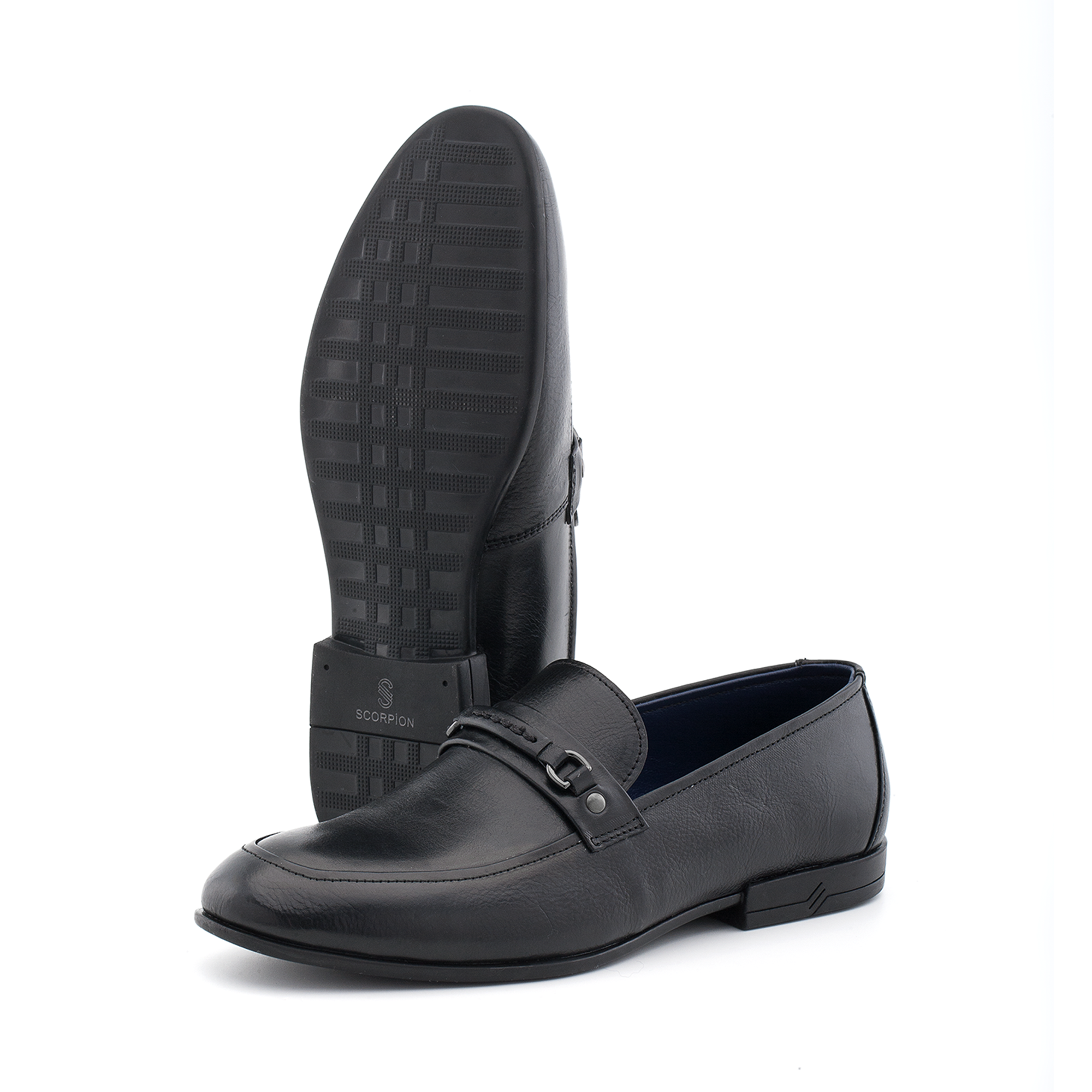 Giày Loafer Nam Đen 128Đ.34