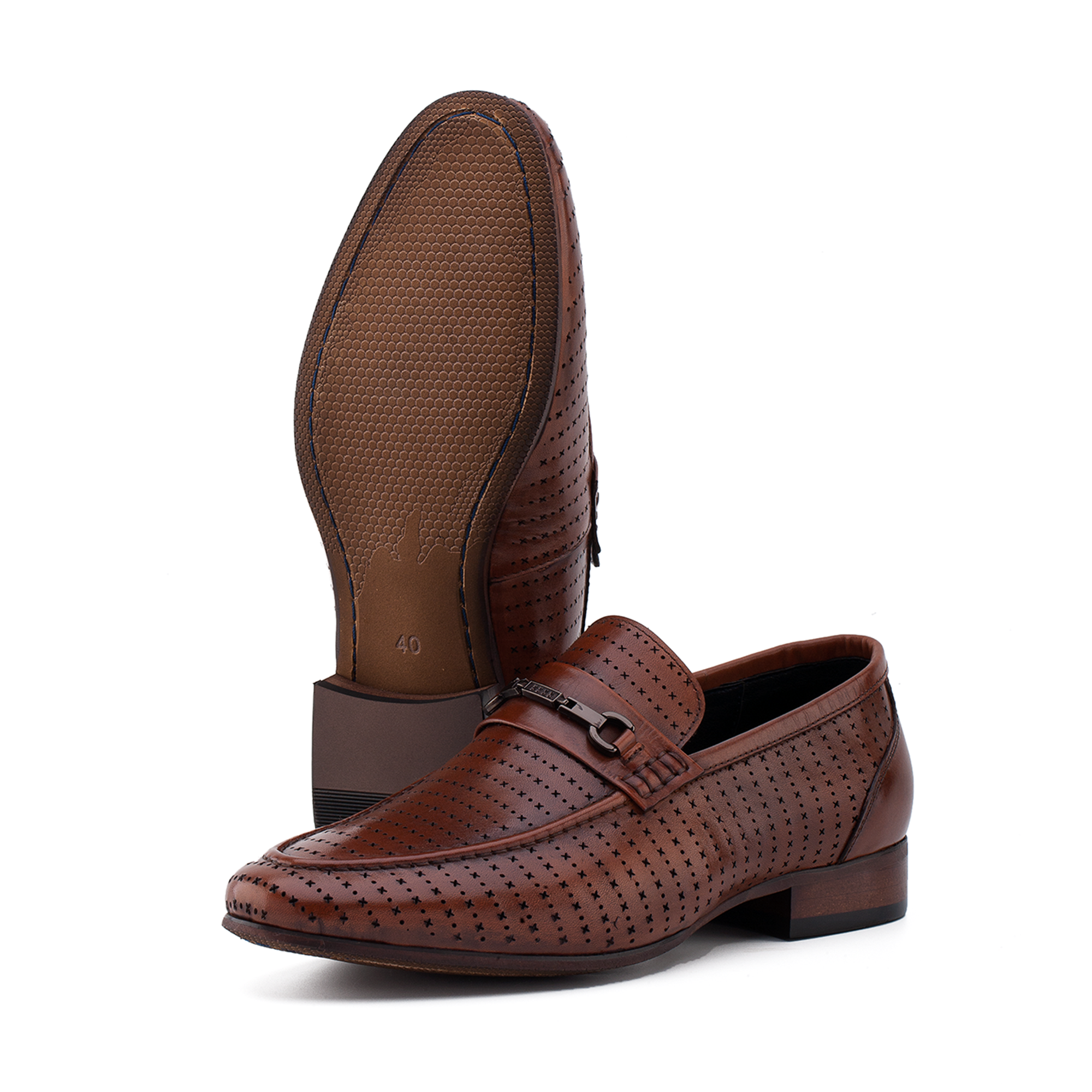 Giày Loafer Nam Nâu 28A.29