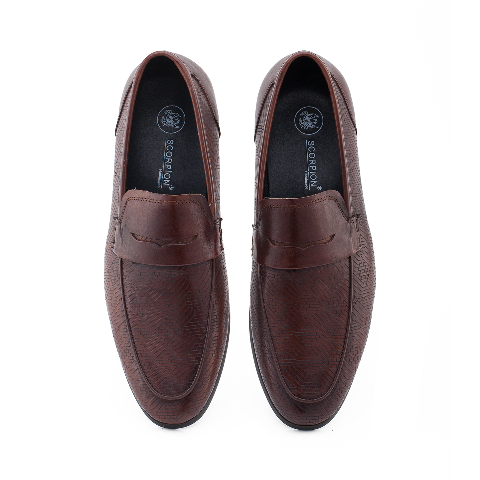 Giày Loafer Nam Nâu 28A.31