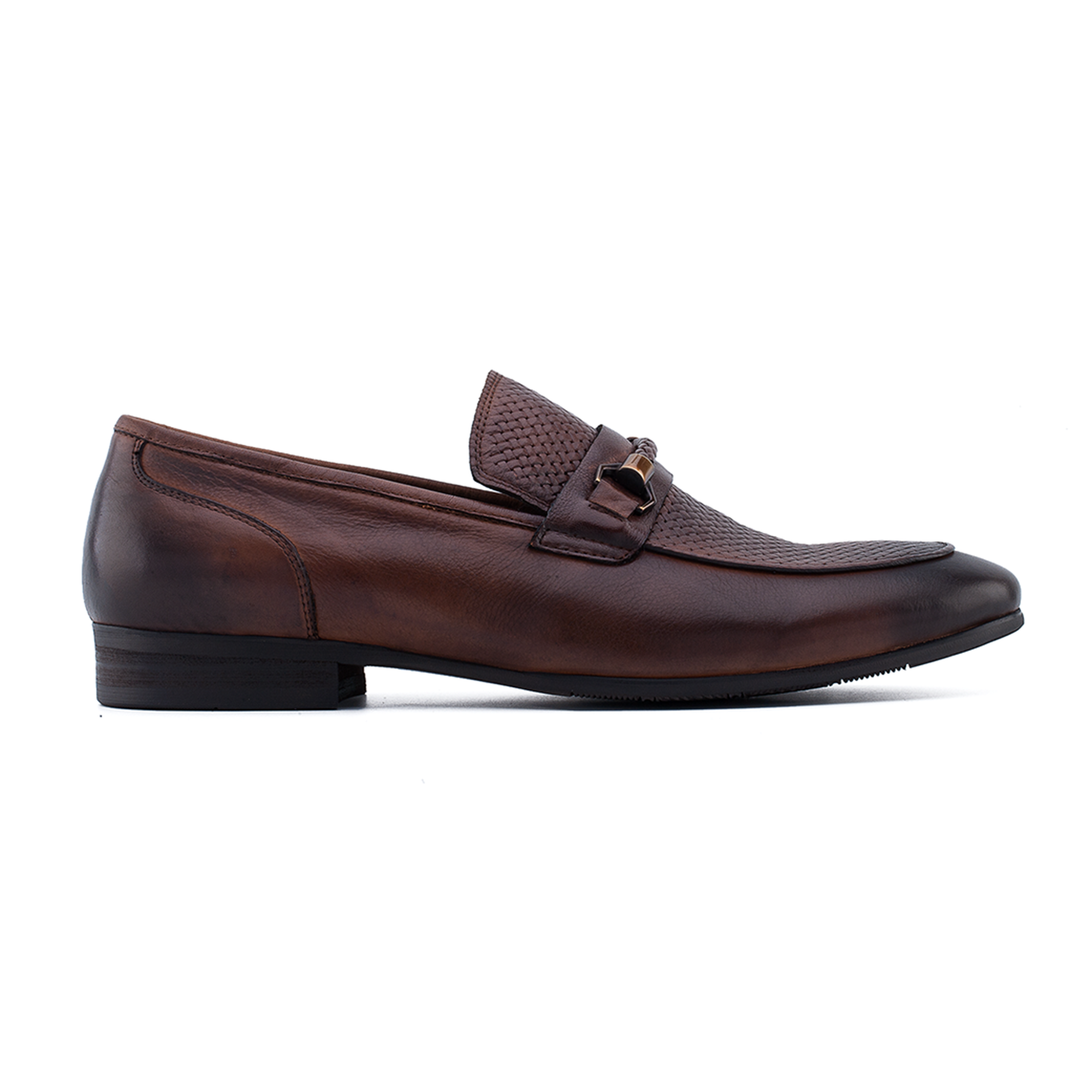 Giày Loafer Nam Nâu 28A.38
