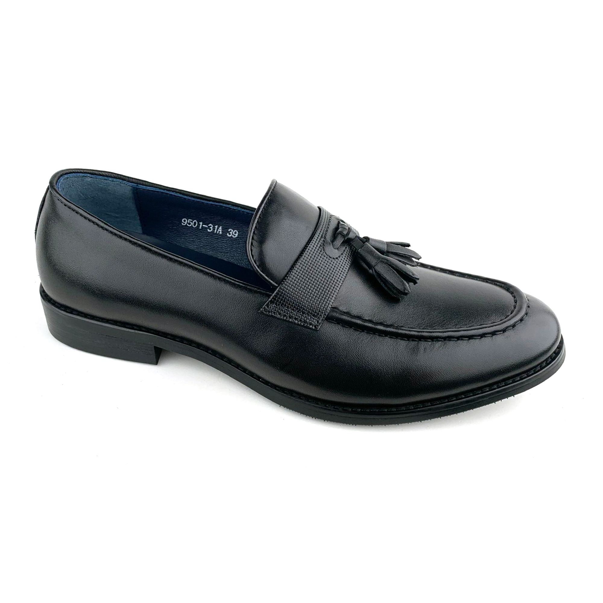 Giày Loafer Nam Đen 28A.46