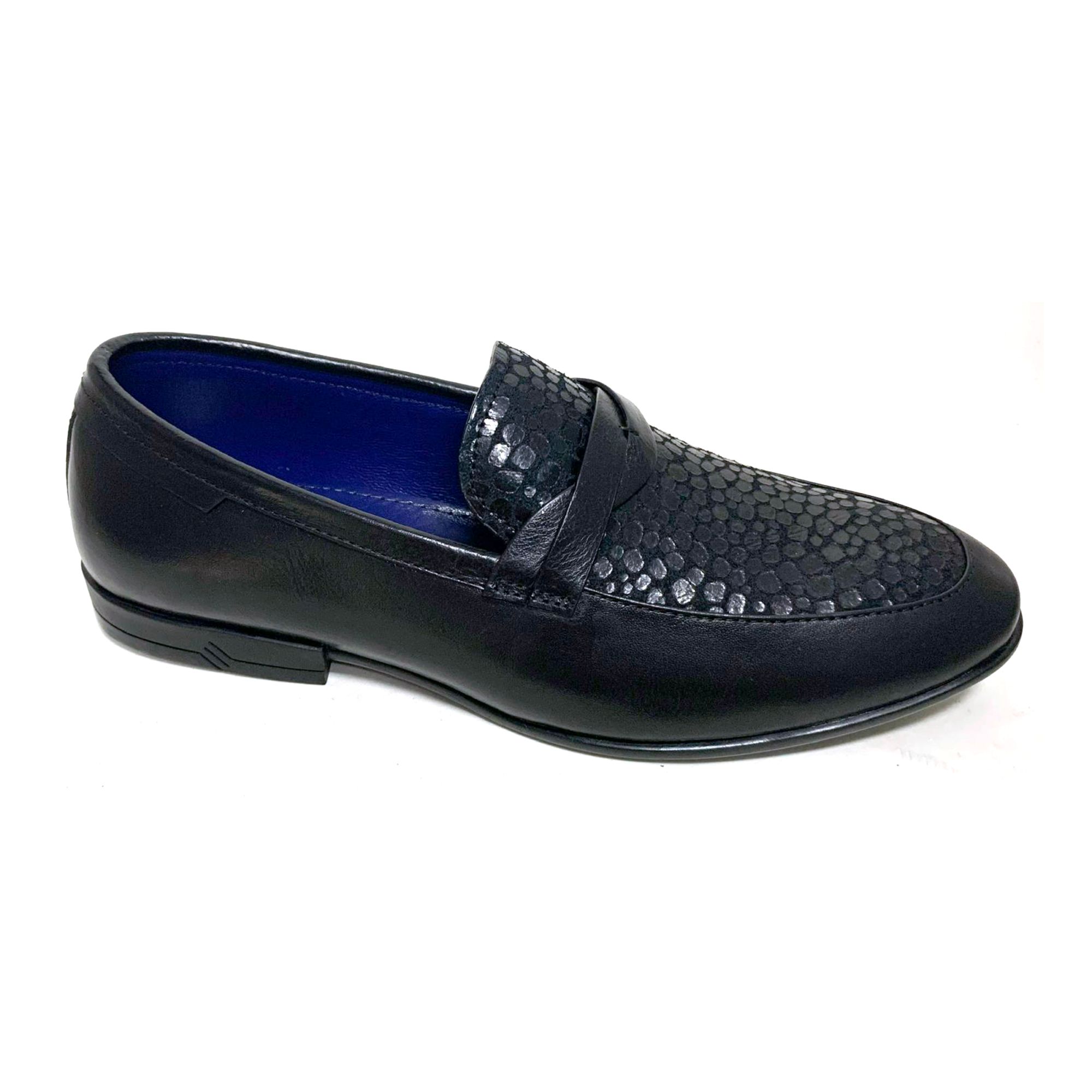 Giày Loafer Nam Đen 28Đ.60
