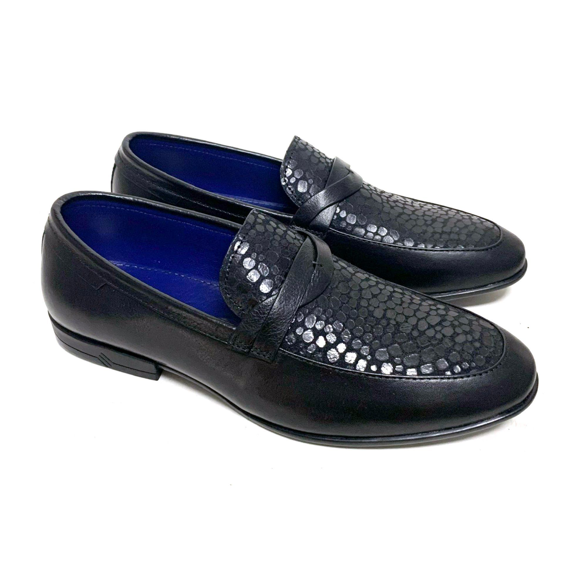 Giày Loafer Nam Đen 28Đ.60