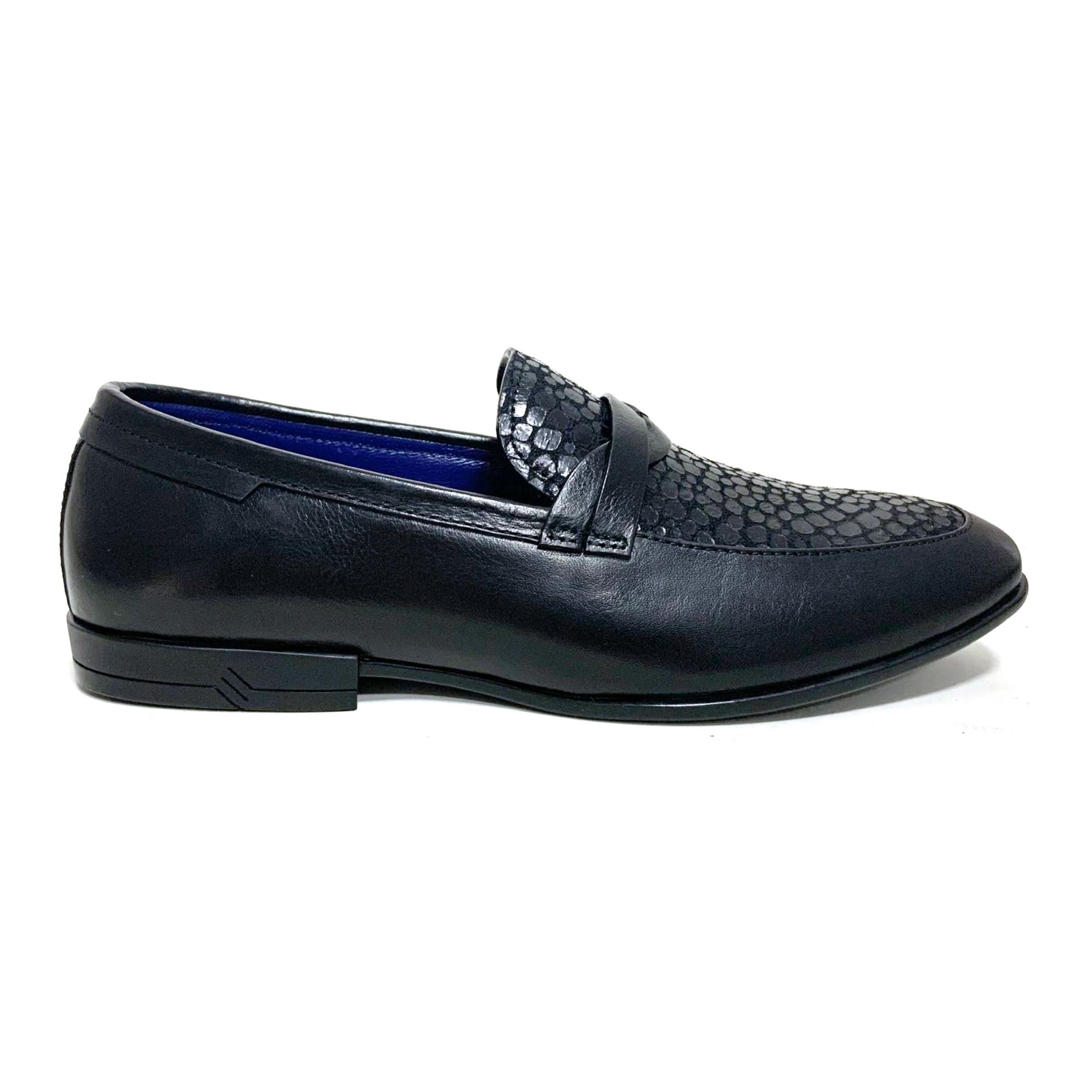 Giày Loafer Nam Đen 28Đ.60