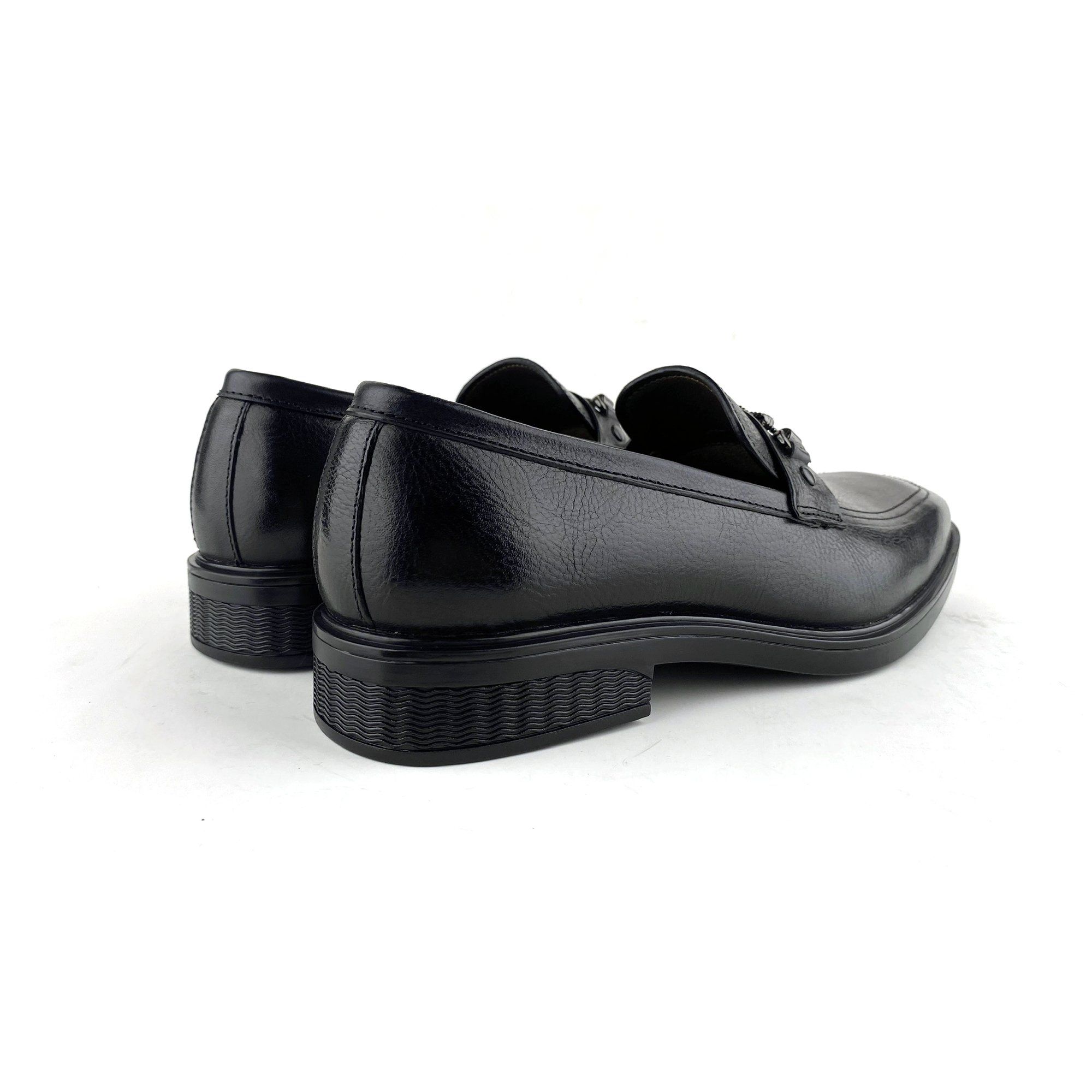 Giày Loafer Nam Đen 28F.2