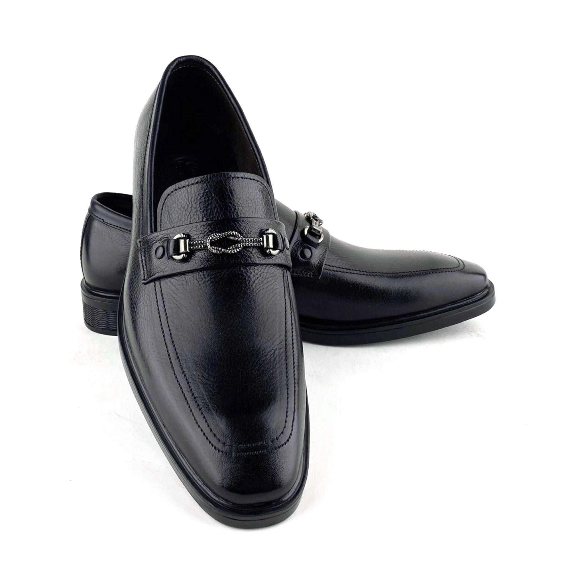Giày Loafer Nam Đen 28F.2