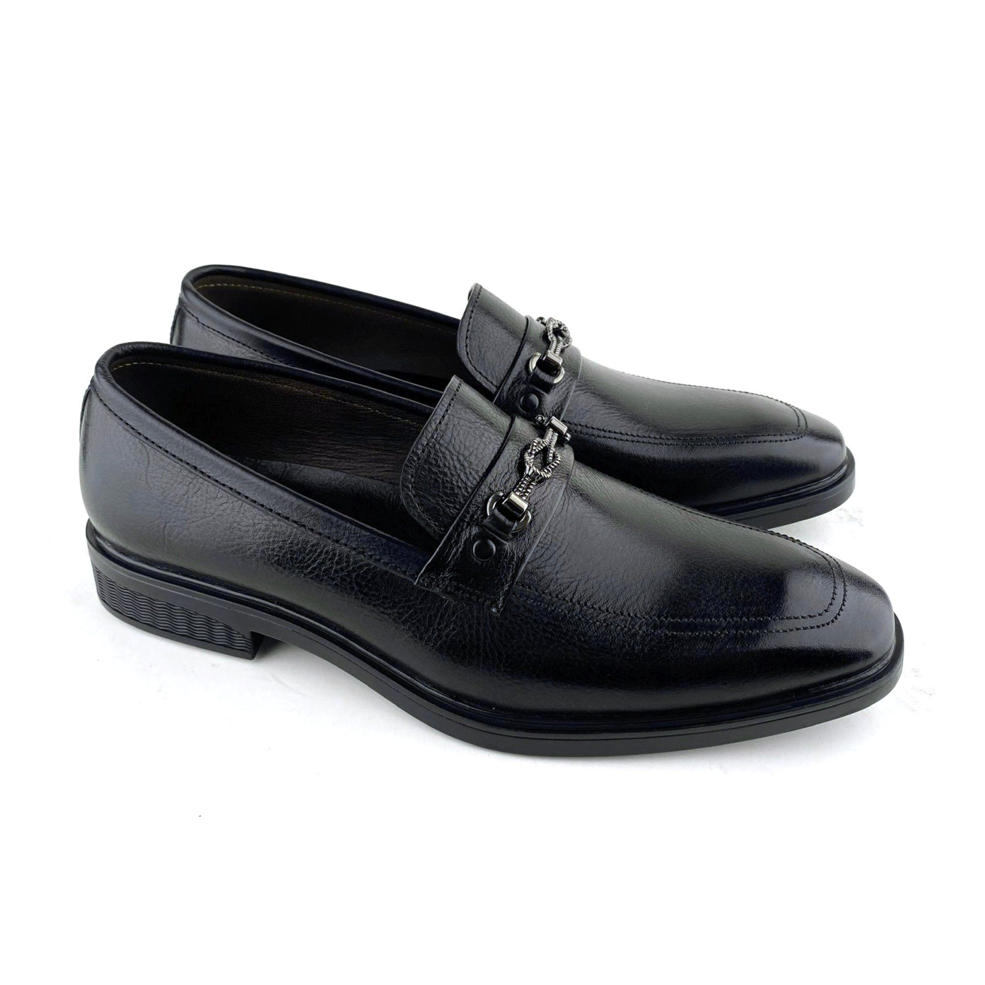 Giày Loafer Nam Đen 28F.2