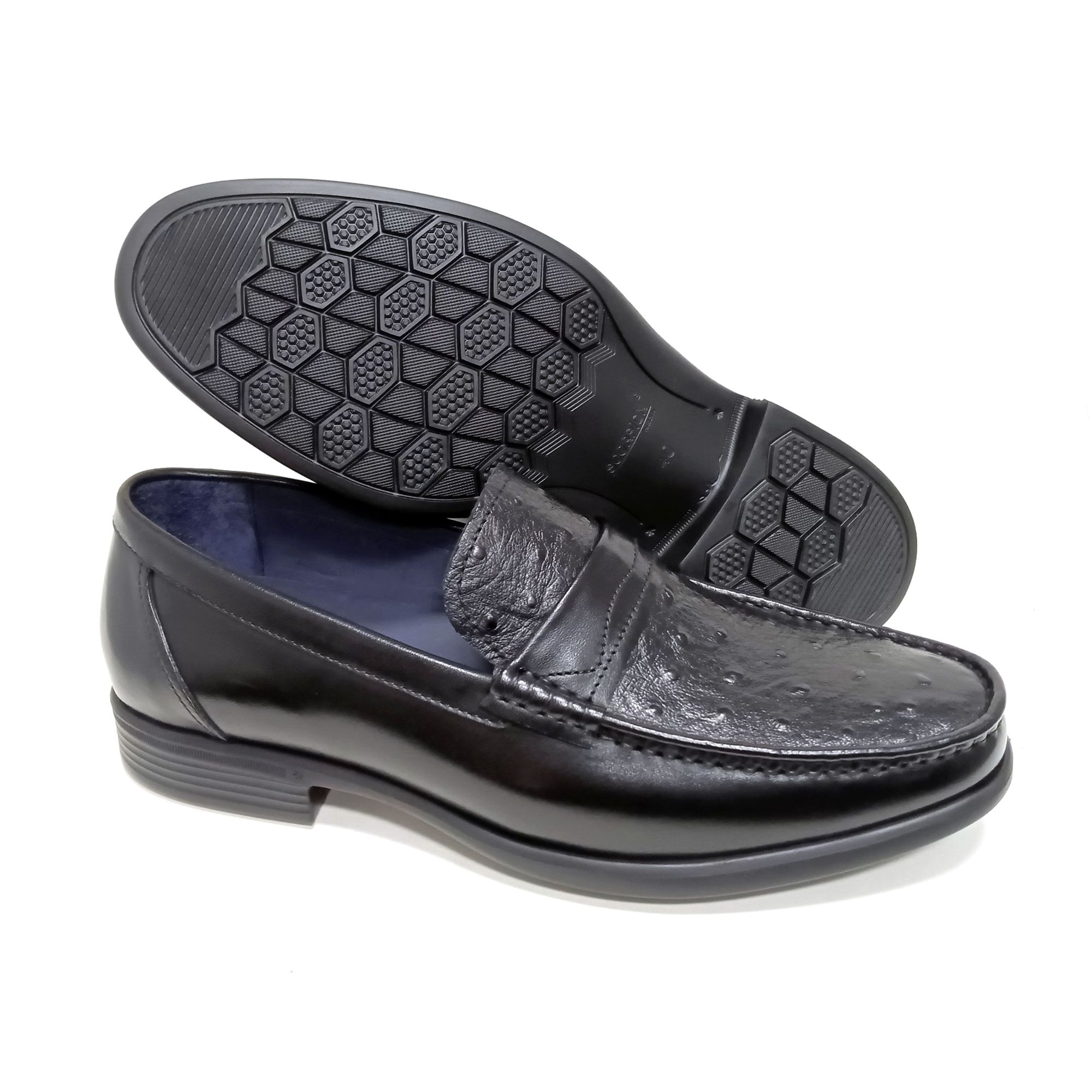 Giày Loafer Nam Đen 28G.21