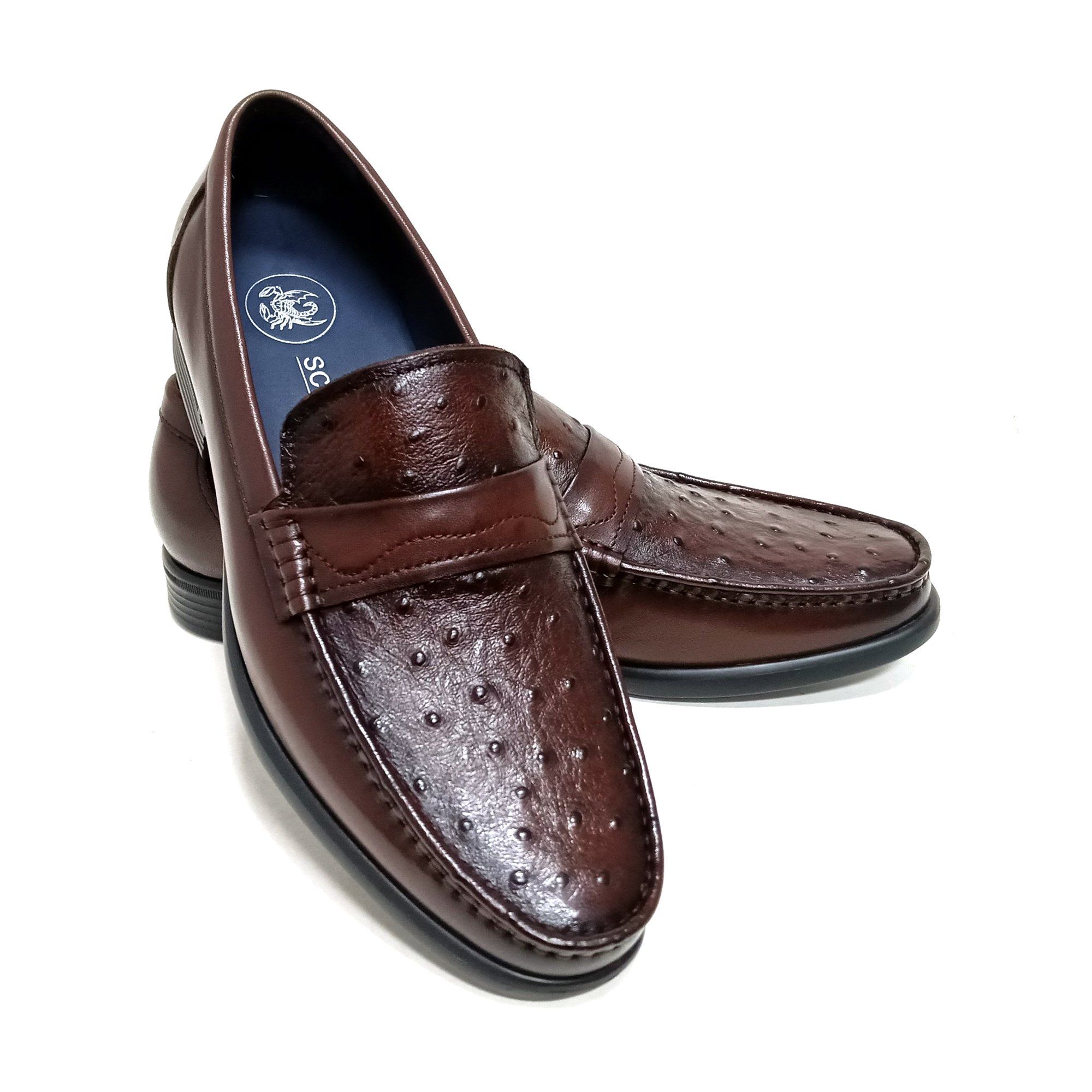 Giày Loafer Nam Nâu 28G.22