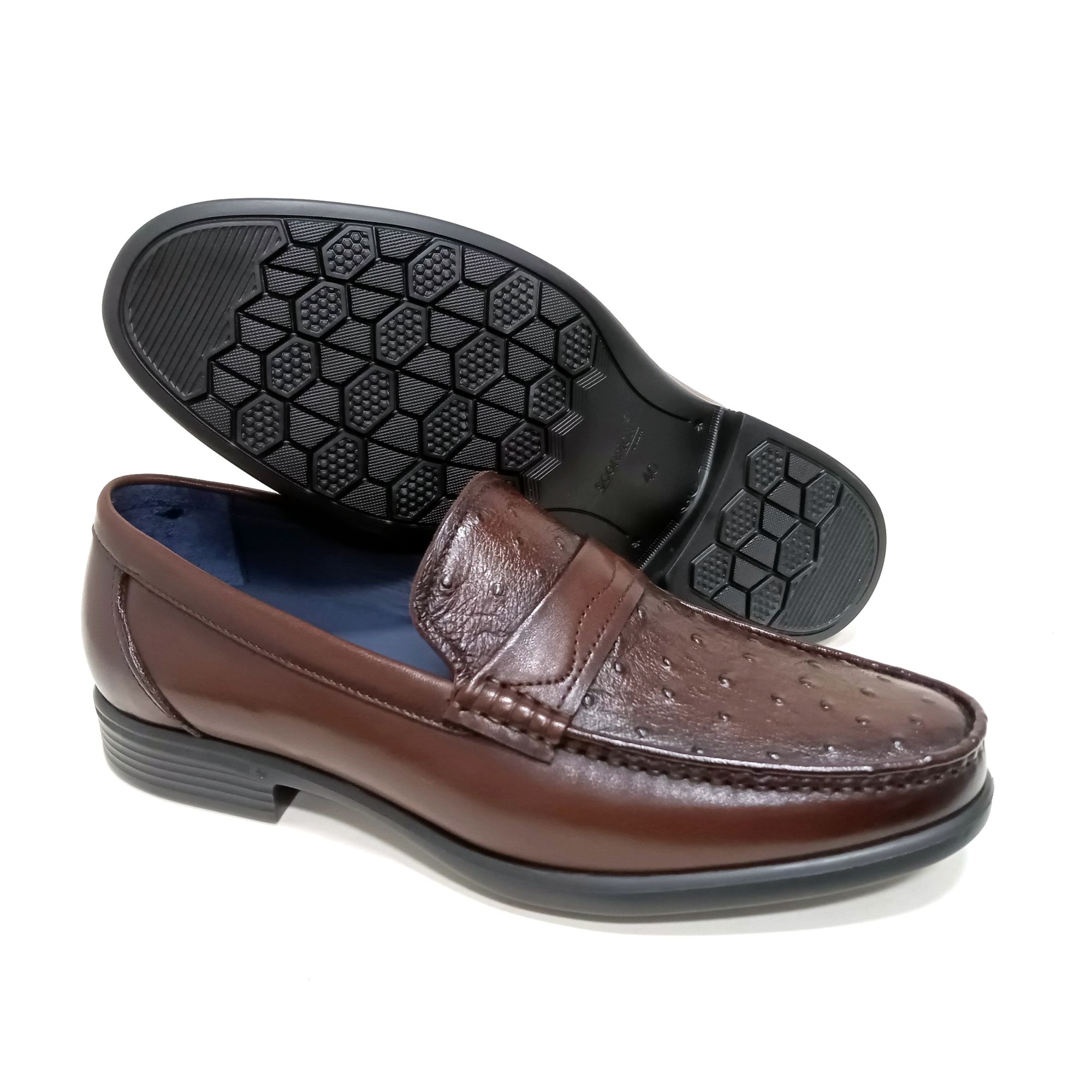 Giày Loafer Nam Nâu 28G.22