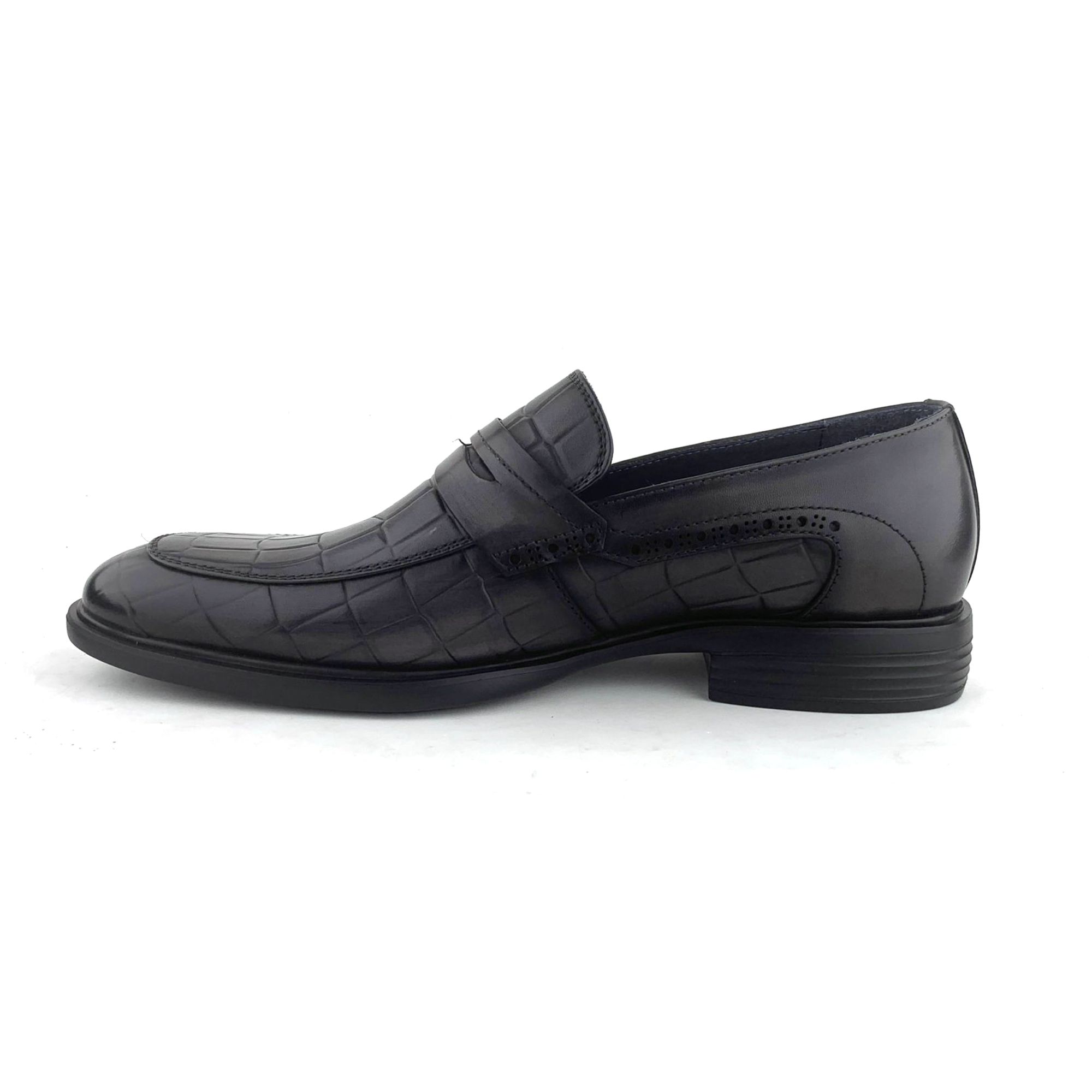 Giày Loafer Nam Đen 28G.9