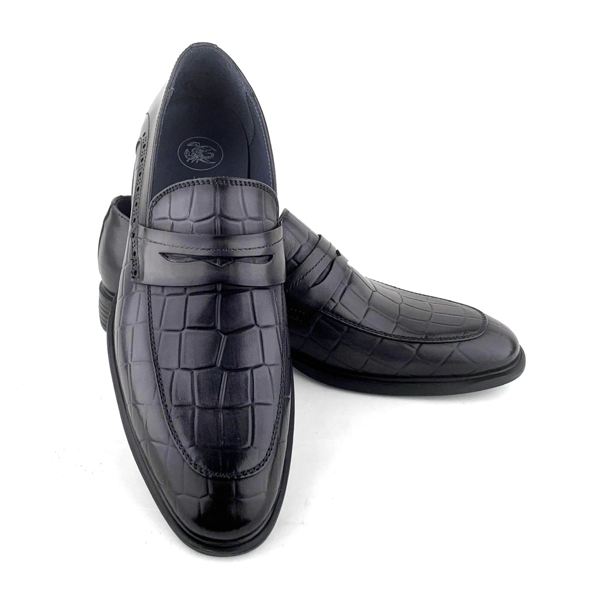 Giày Loafer Nam Đen 28G.9