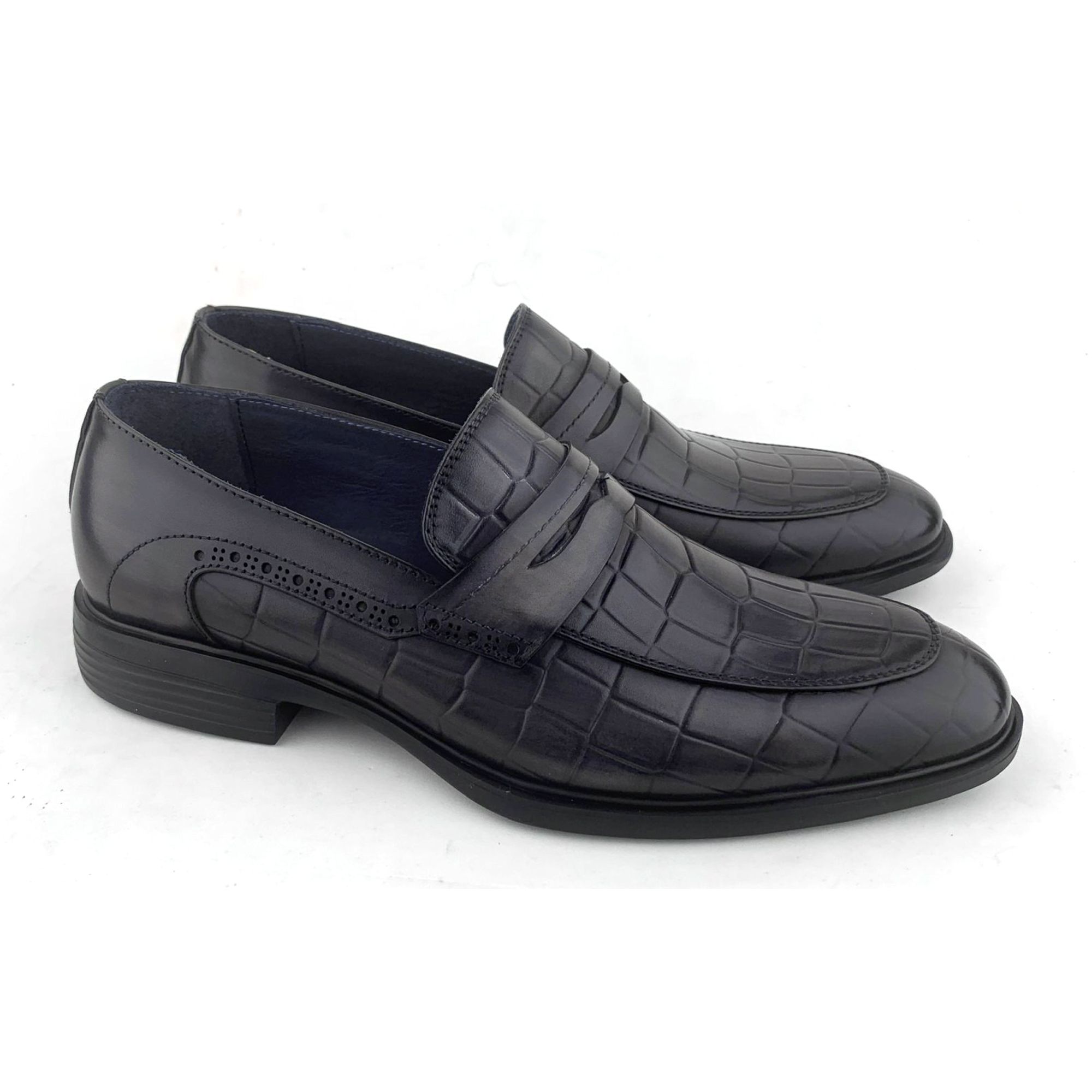 Giày Loafer Nam Đen 28G.9