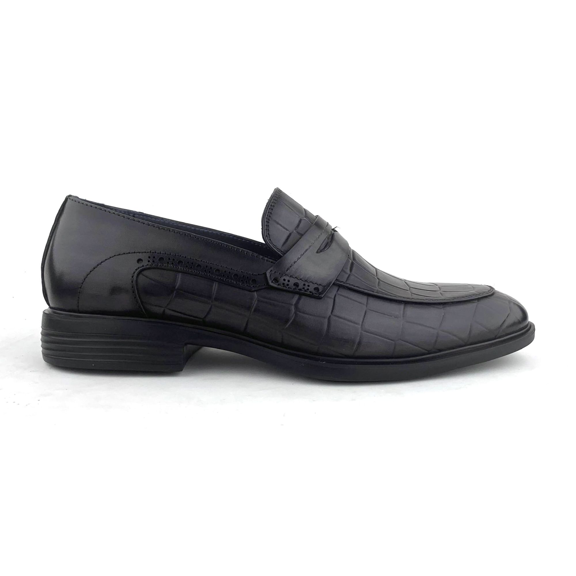 Giày Loafer Nam Đen 28G.9