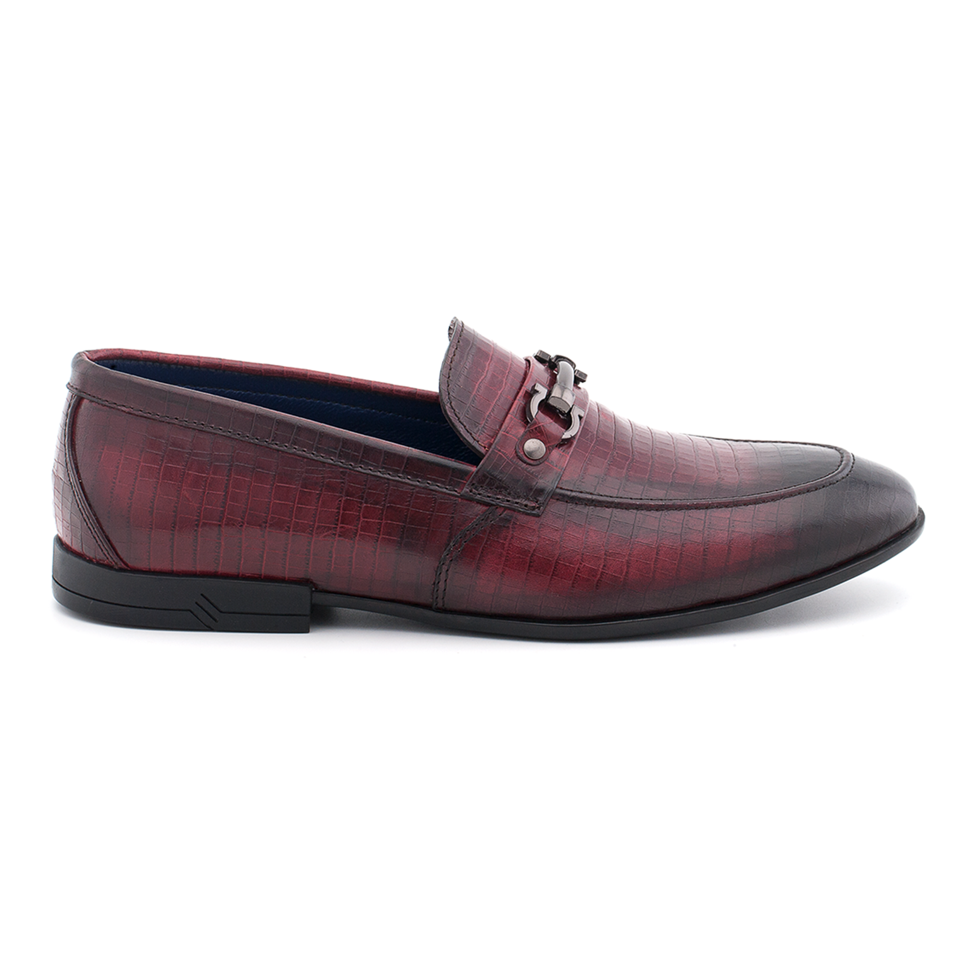 Giày Loafer Nam Đỏ Mận 28M.36