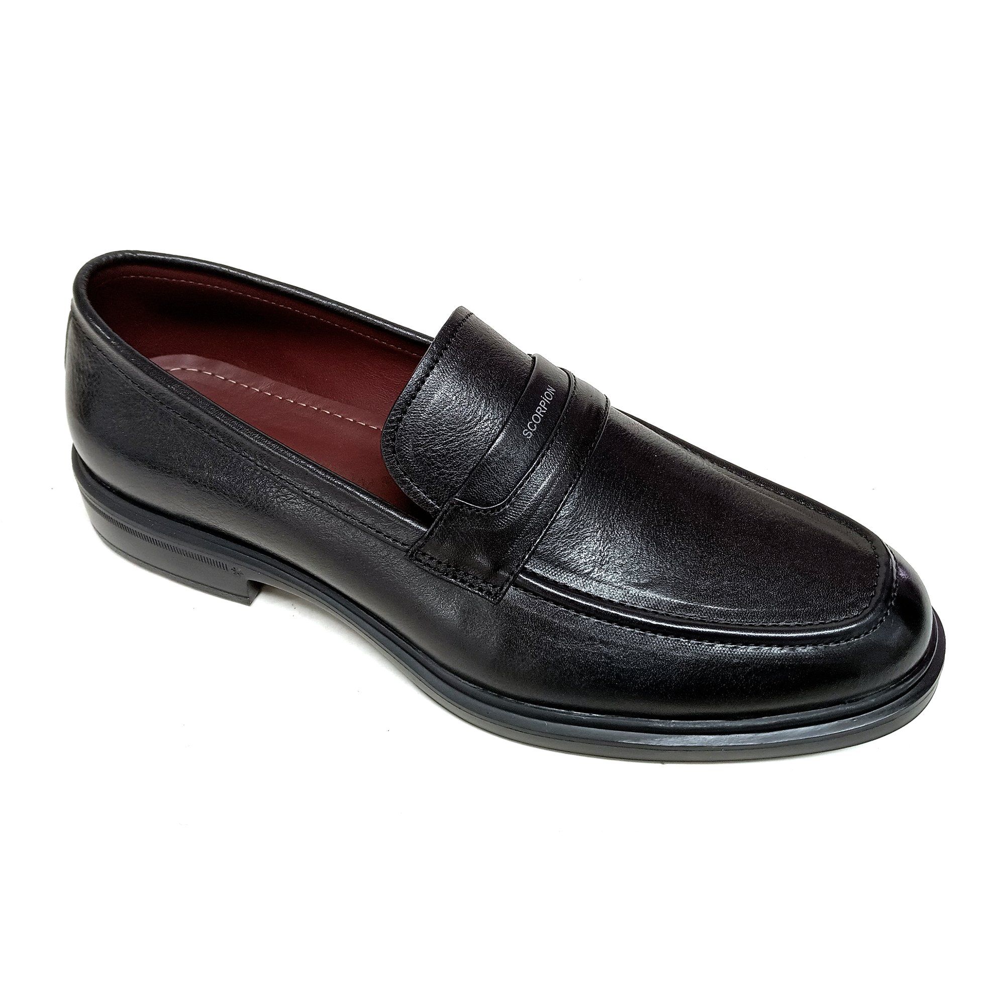 Giày Loafer Nam Đen 28MA.1