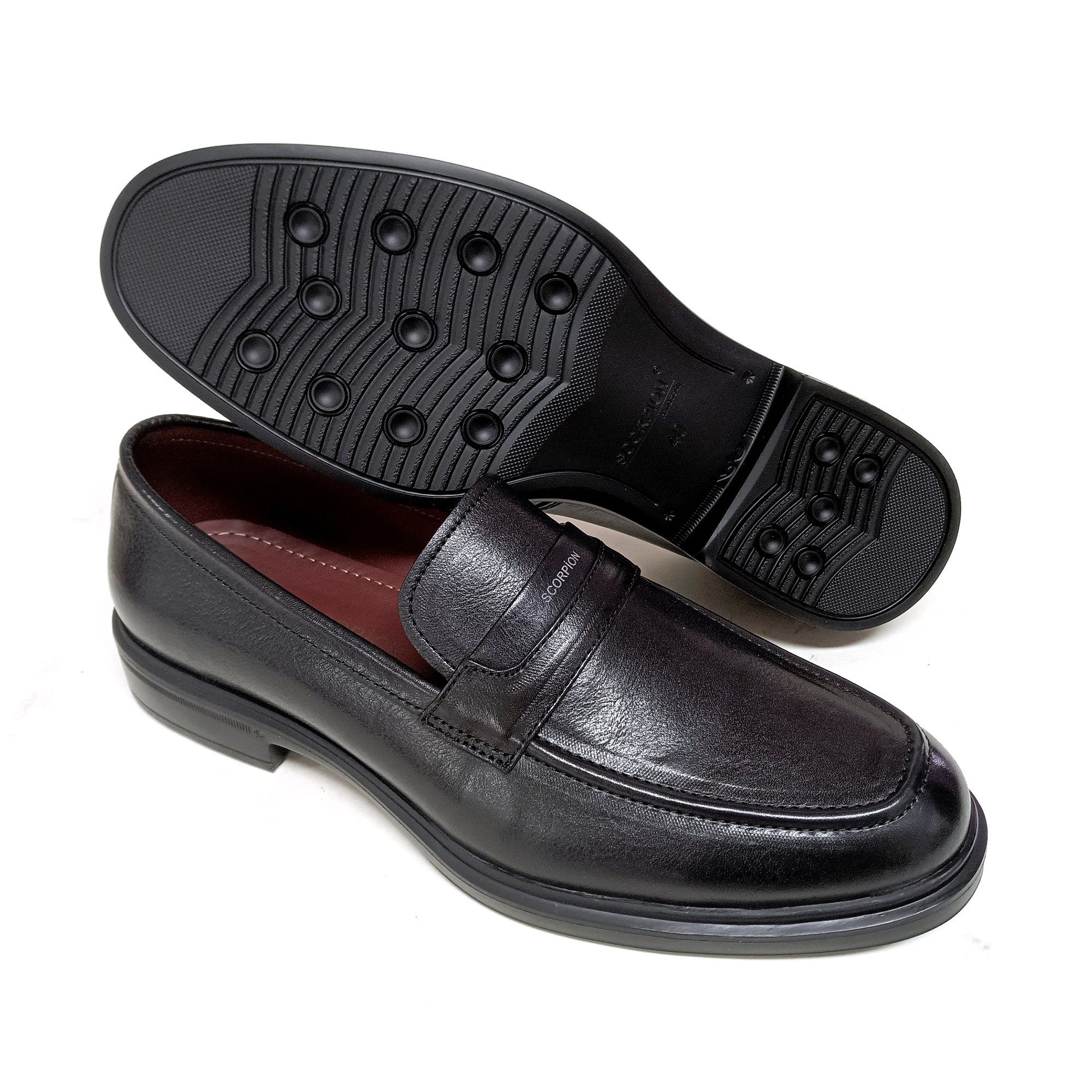 Giày Loafer Nam Đen 28MA.1