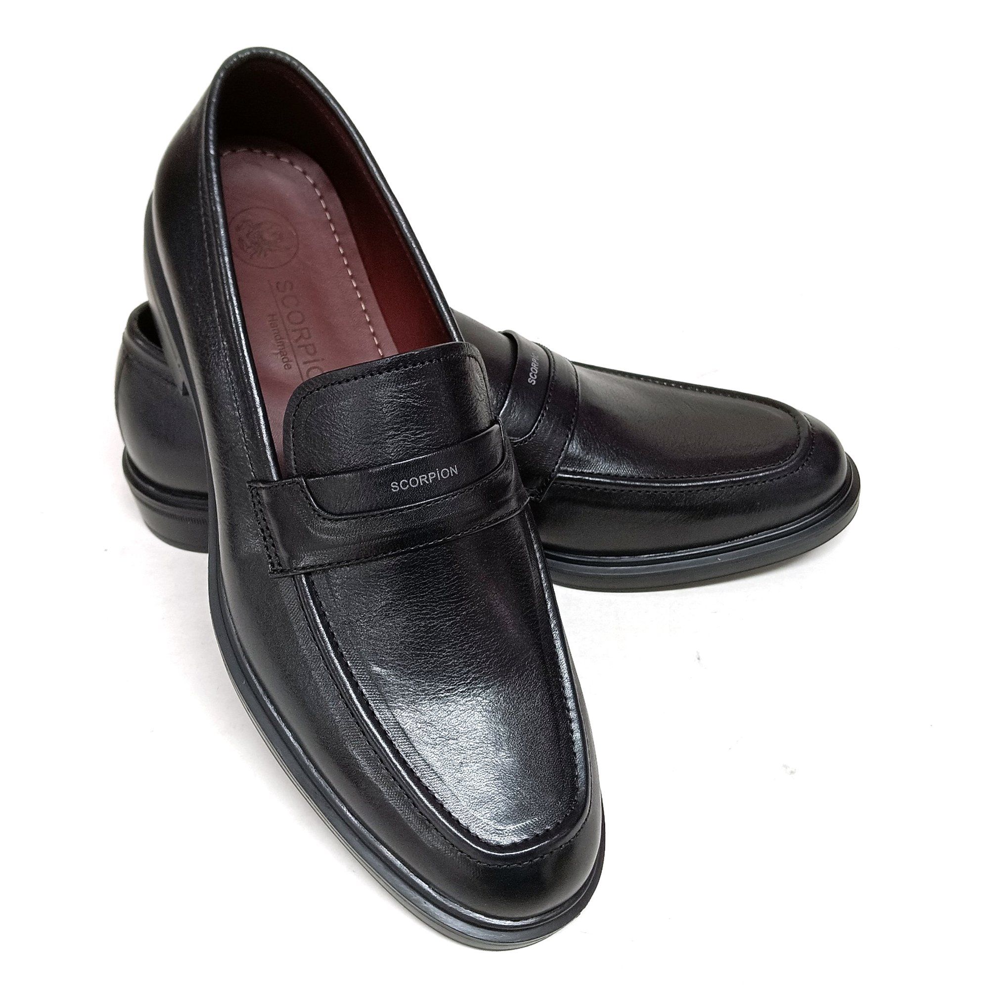 Giày Loafer Nam Đen 28MA.1