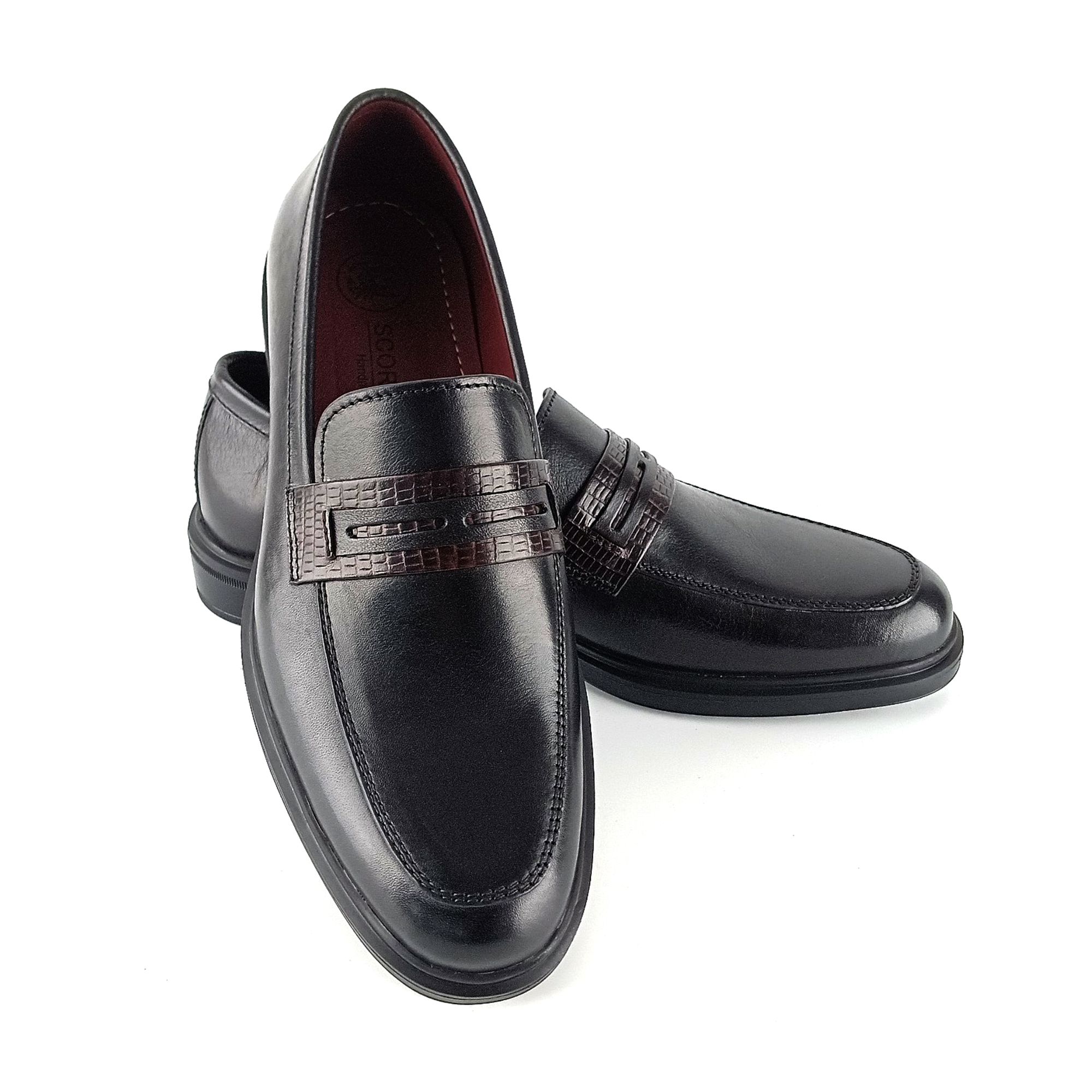Giày Loafer Nam Đen 28MA.5