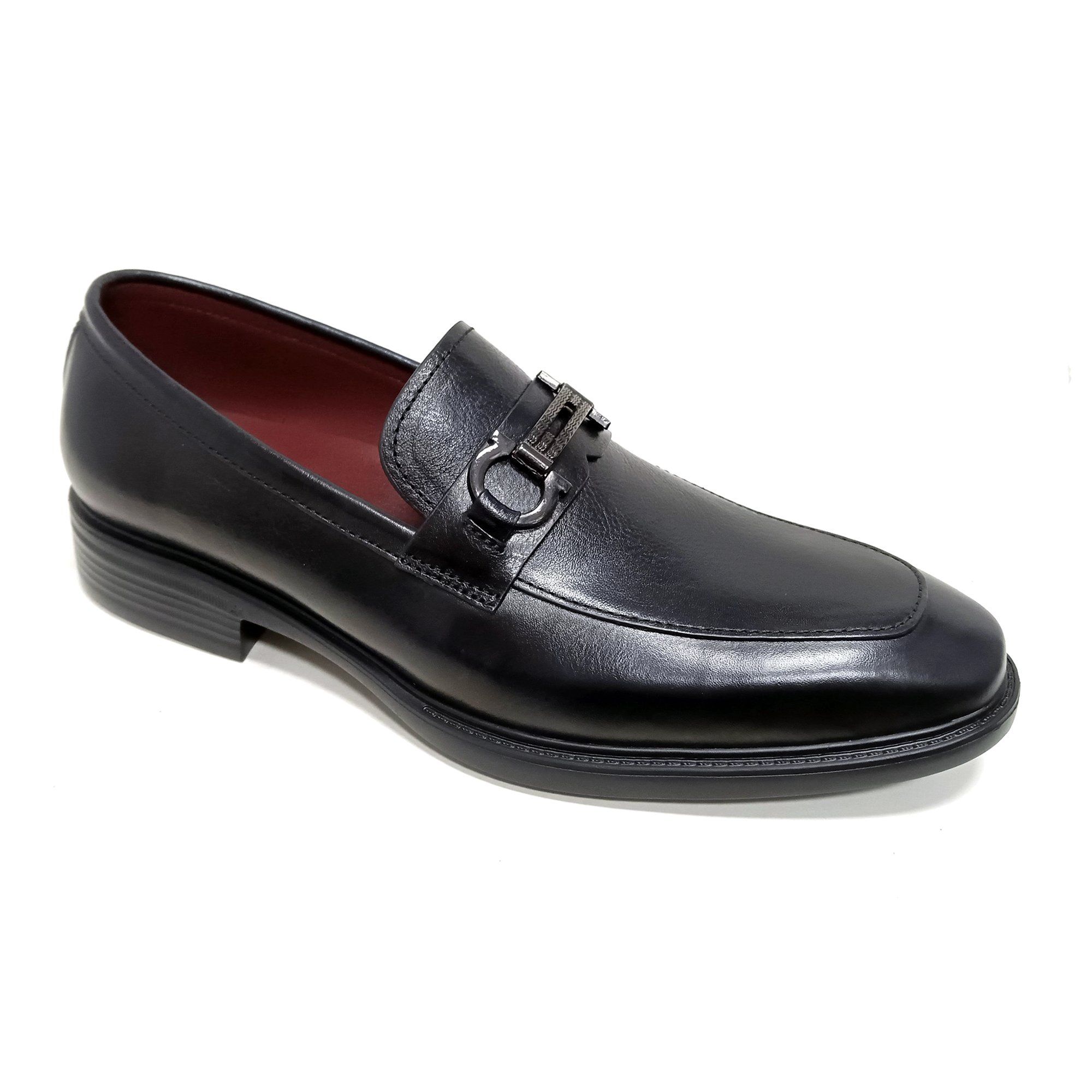 Giày Loafer Nam Đen 28MC.2