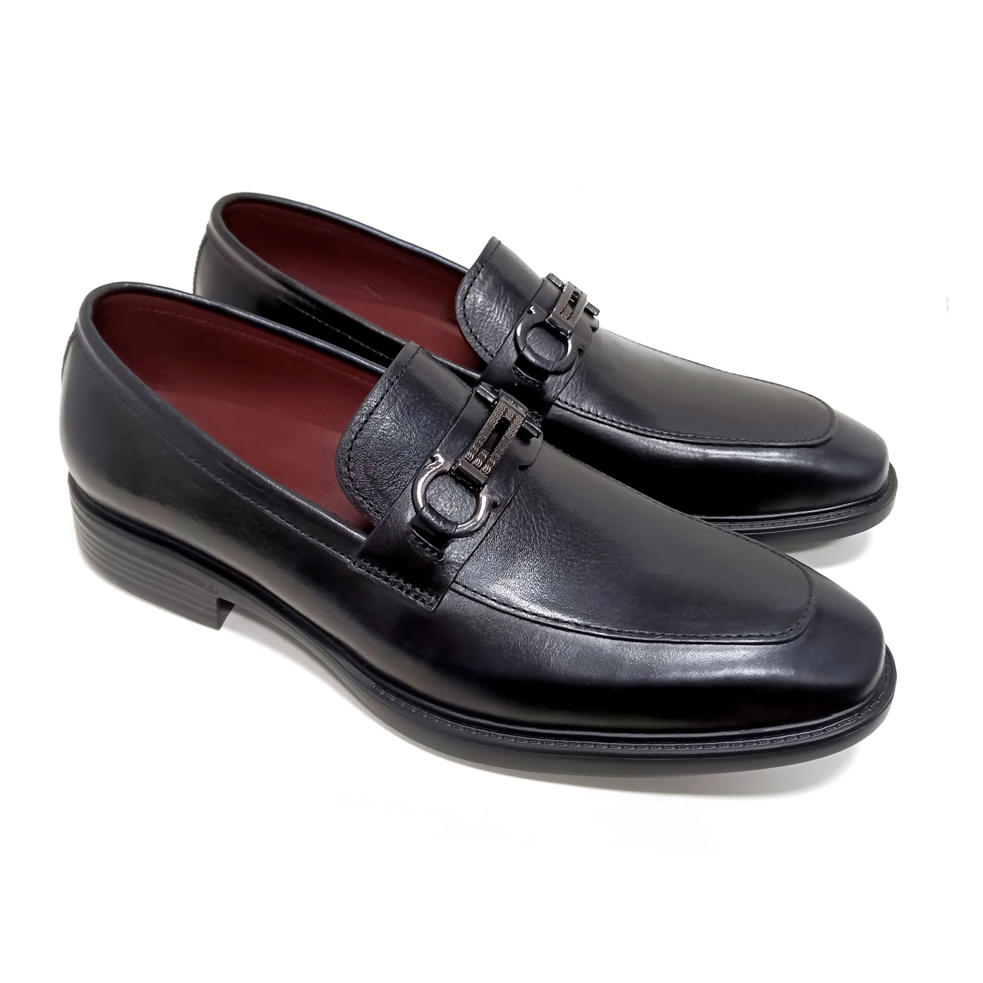 Giày Loafer Nam Đen 28MC.2